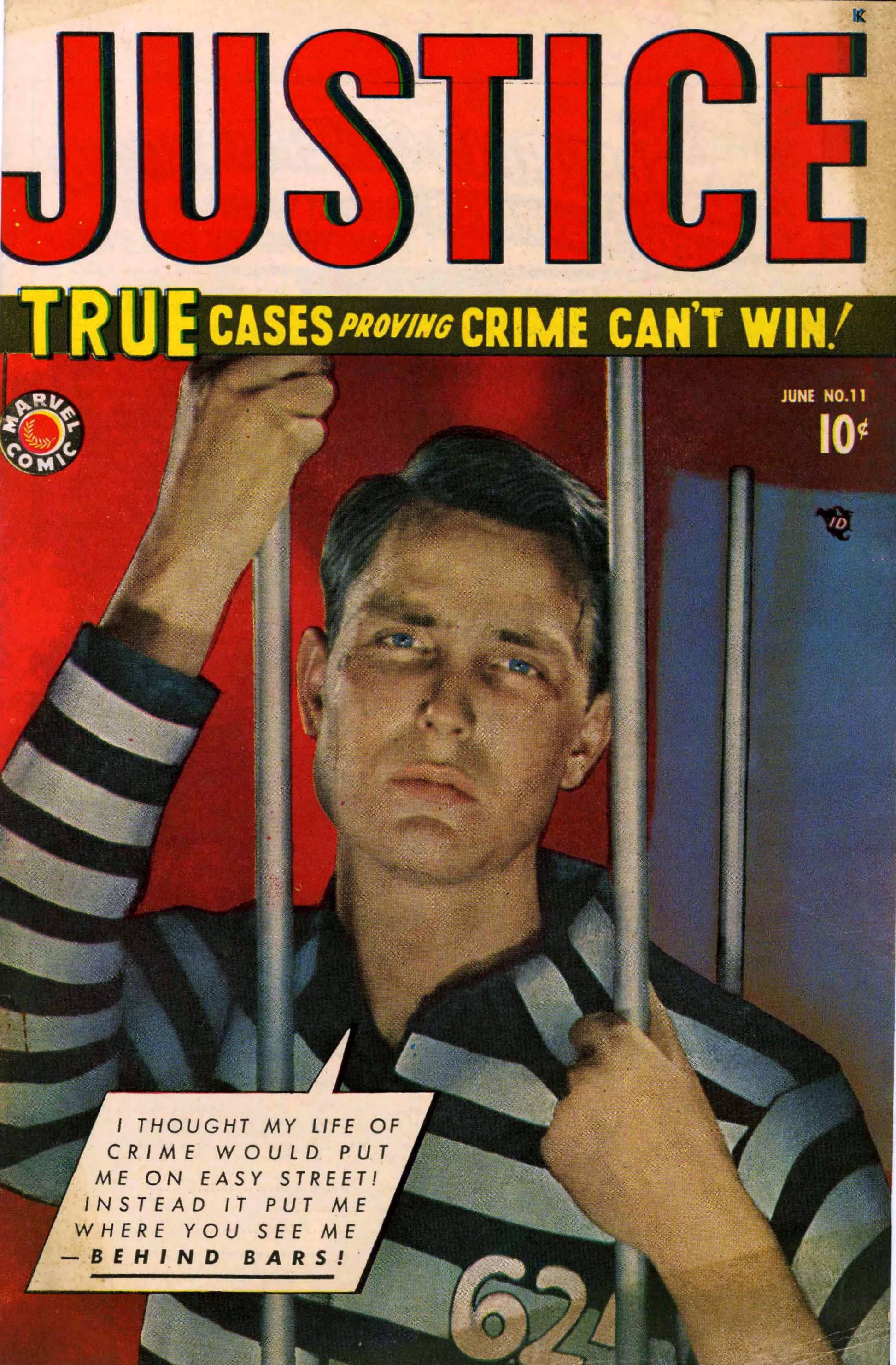 Read online Justice (1947) comic -  Issue #11 - 1