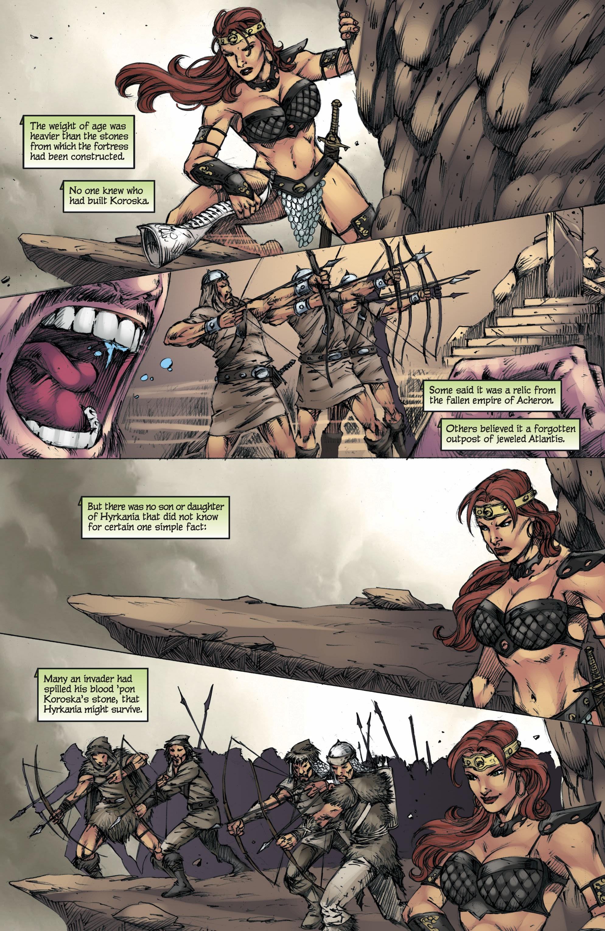 Read online Red Sonja Omnibus comic -  Issue # TPB 5 (Part 3) - 1