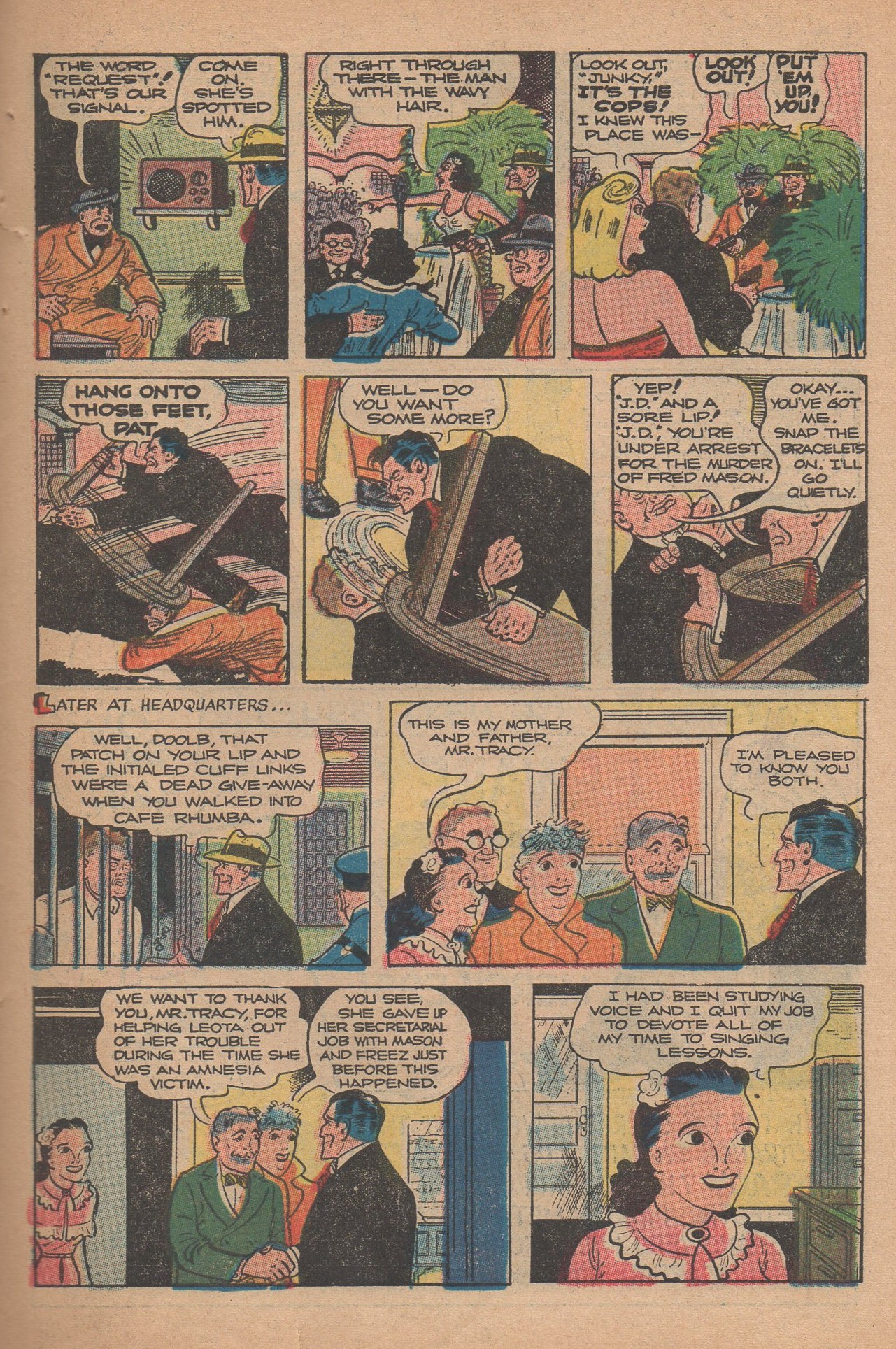 Read online Dick Tracy comic -  Issue #138 - 27