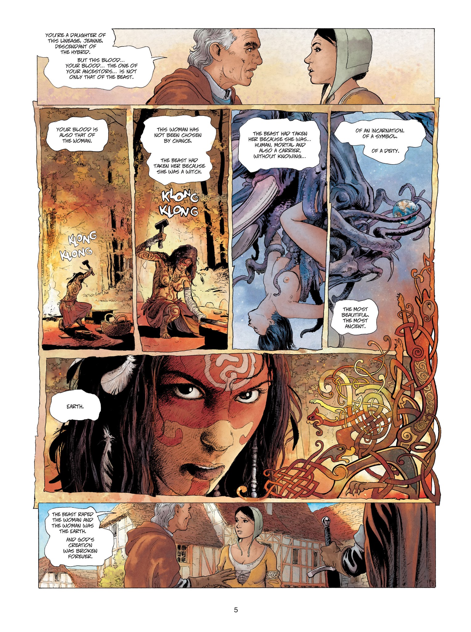 Read online Marie of the Dragons comic -  Issue #5 - 5