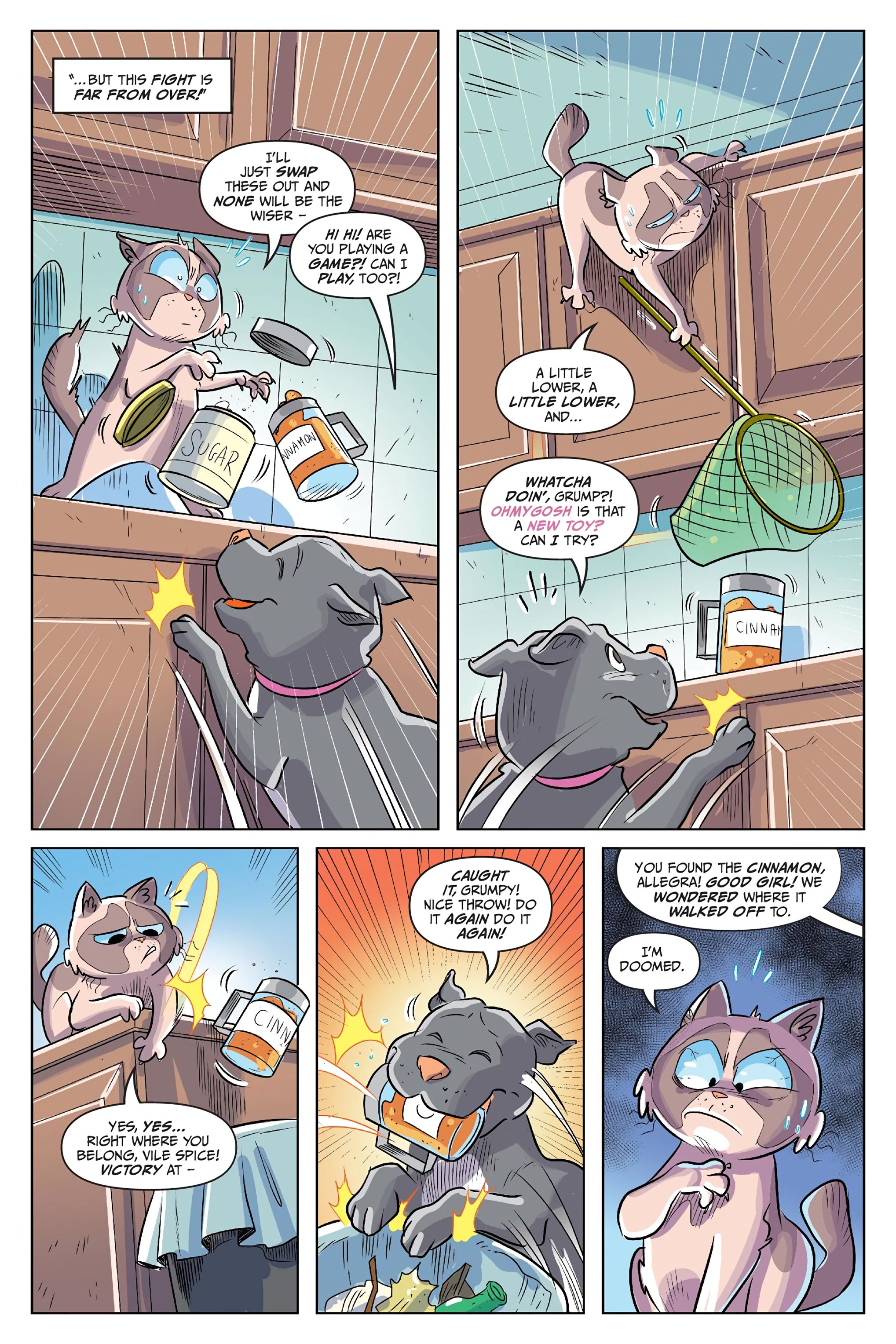 Read online Grumpy Cat: The Grumpus and Other Horrible Holiday Tales comic -  Issue # TPB - 61