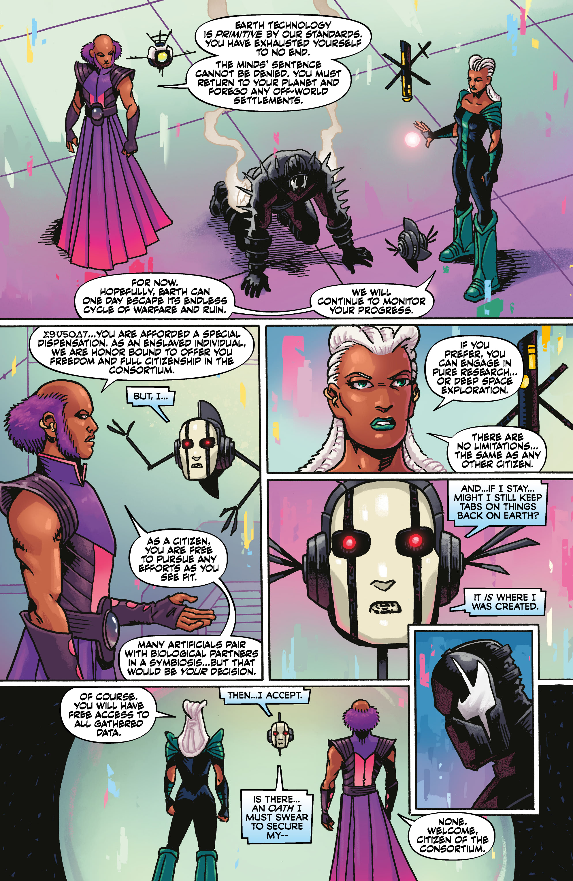 Read online Grendel: Devil's Odyssey comic -  Issue #8 - 16