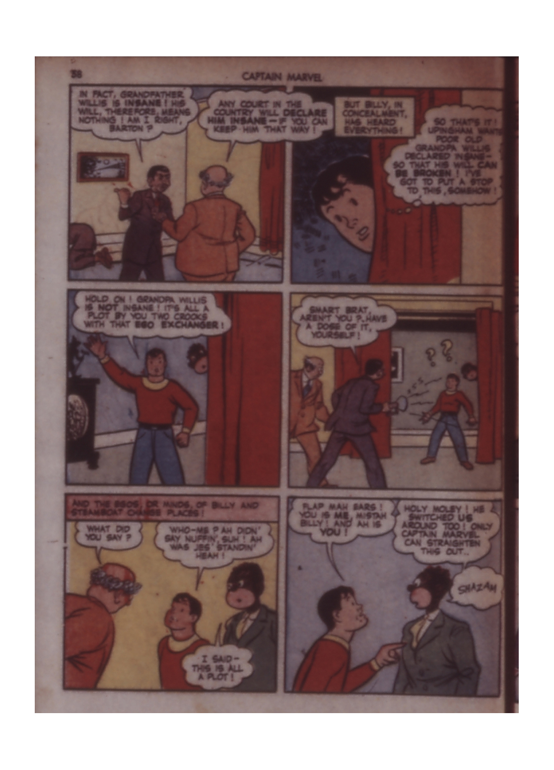 Read online Captain Marvel Adventures comic -  Issue #19 - 58