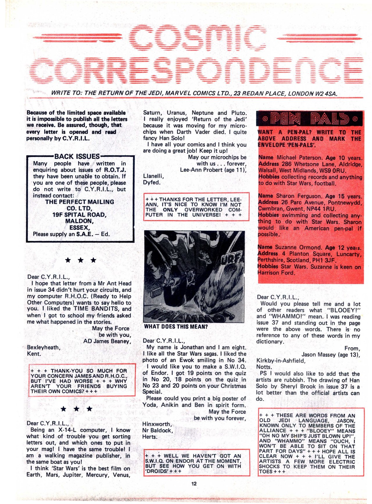 Read online Return of the Jedi comic -  Issue #44 - 12