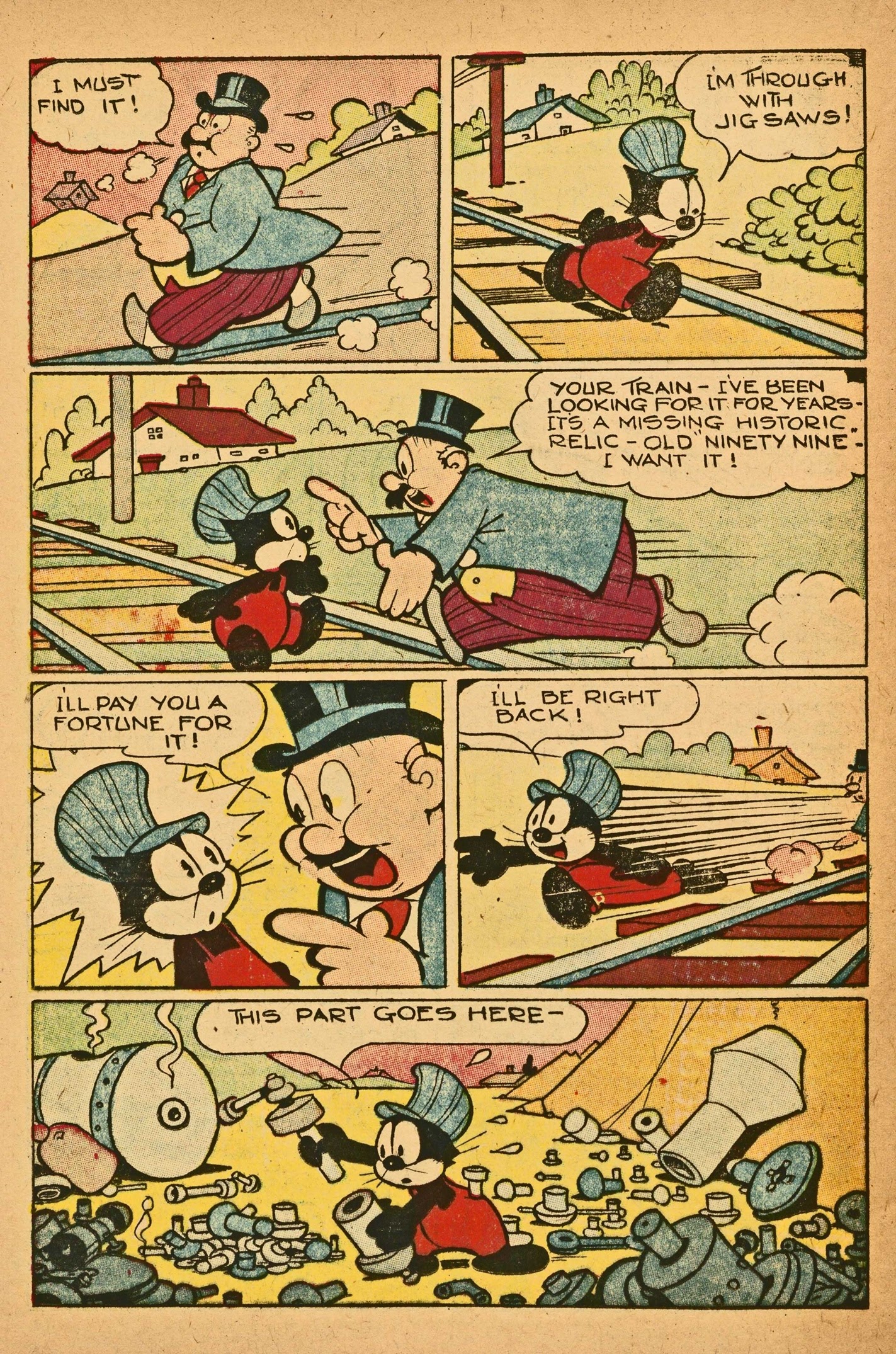 Read online Felix the Cat (1951) comic -  Issue #41 - 22