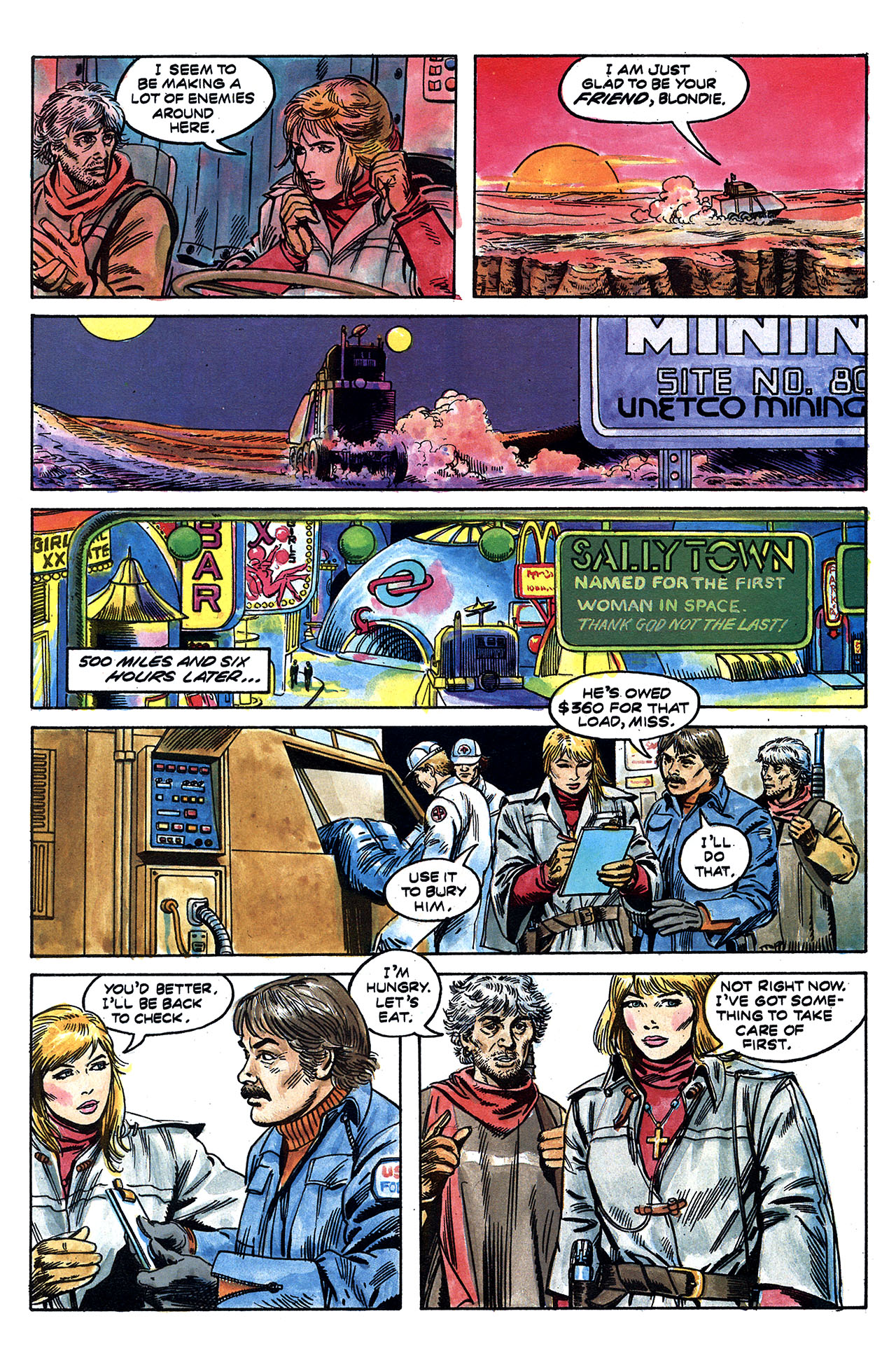 Read online Evangeline (1984) comic -  Issue #1 - 14
