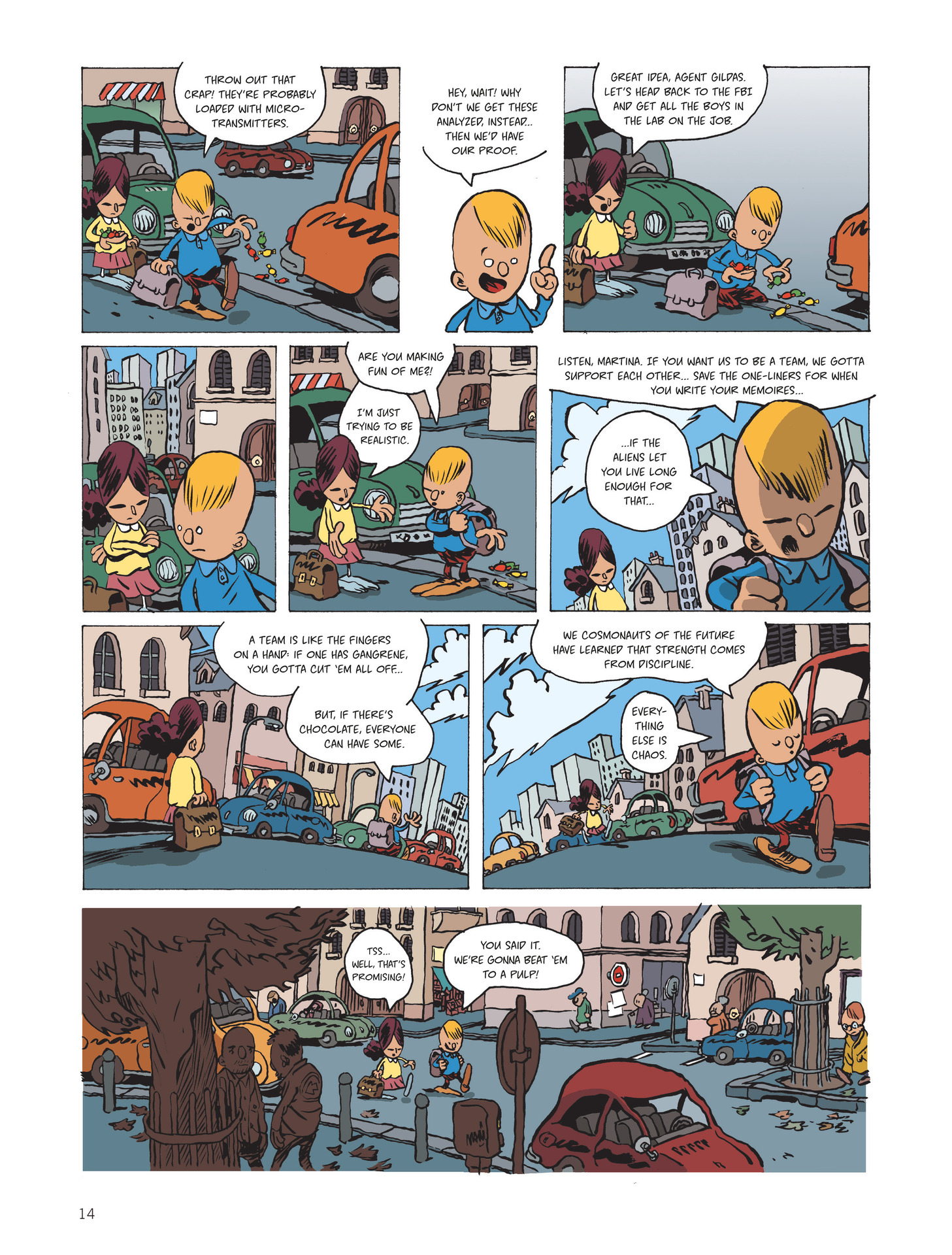 Read online Cosmonauts of the Future comic -  Issue #1 - 14