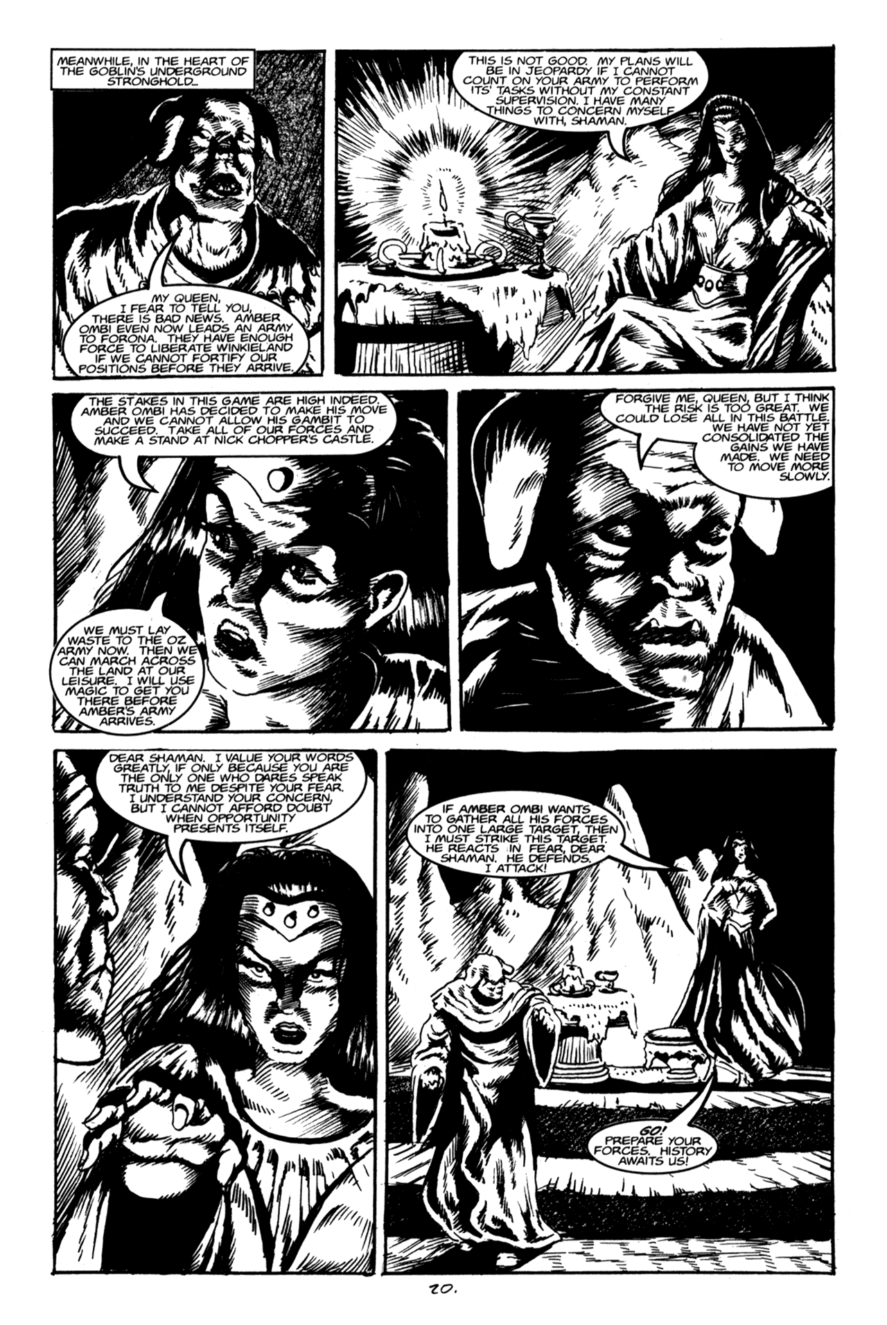 Read online Dark Oz comic -  Issue #3 - 22