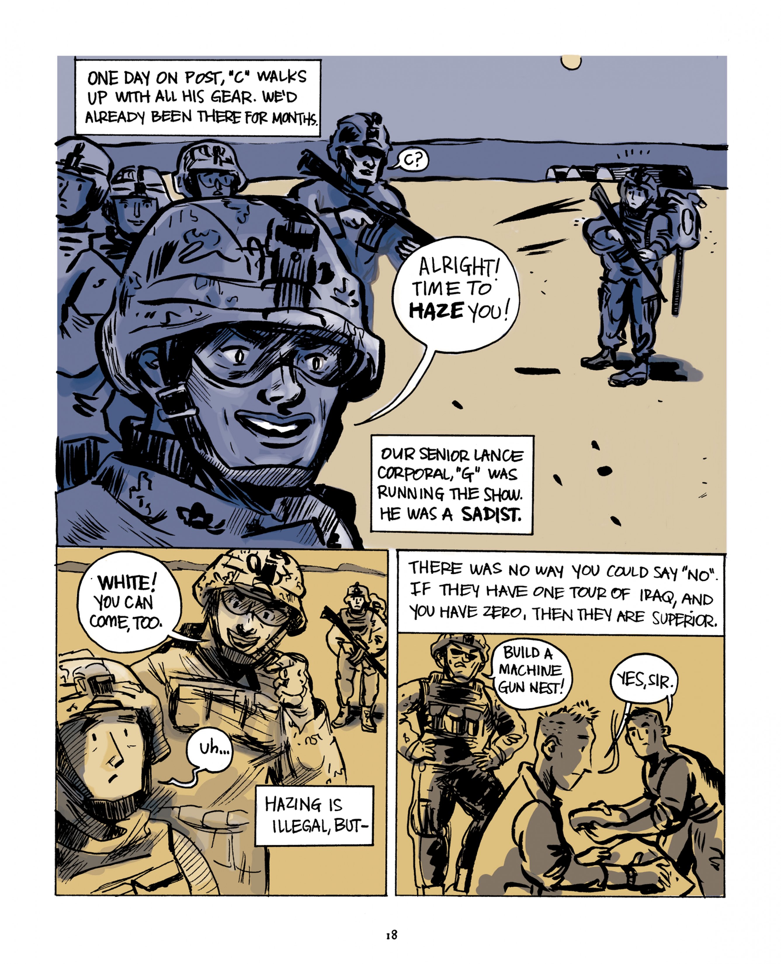 Read online Invisible Wounds: Graphic Journalism by Jess Ruliffson comic -  Issue # TPB (Part 1) - 25