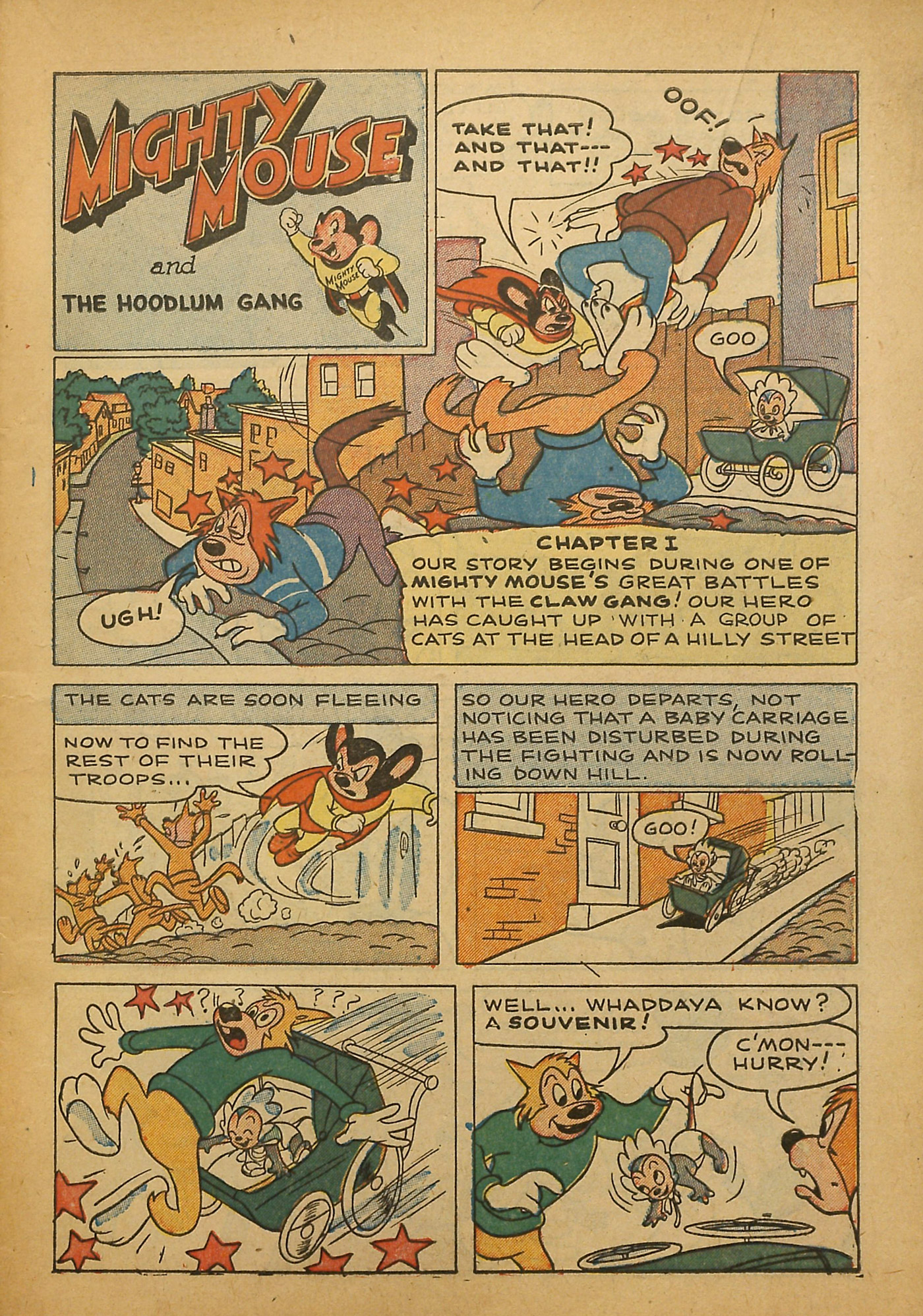 Read online Paul Terry's Mighty Mouse Comics comic -  Issue #40 - 3