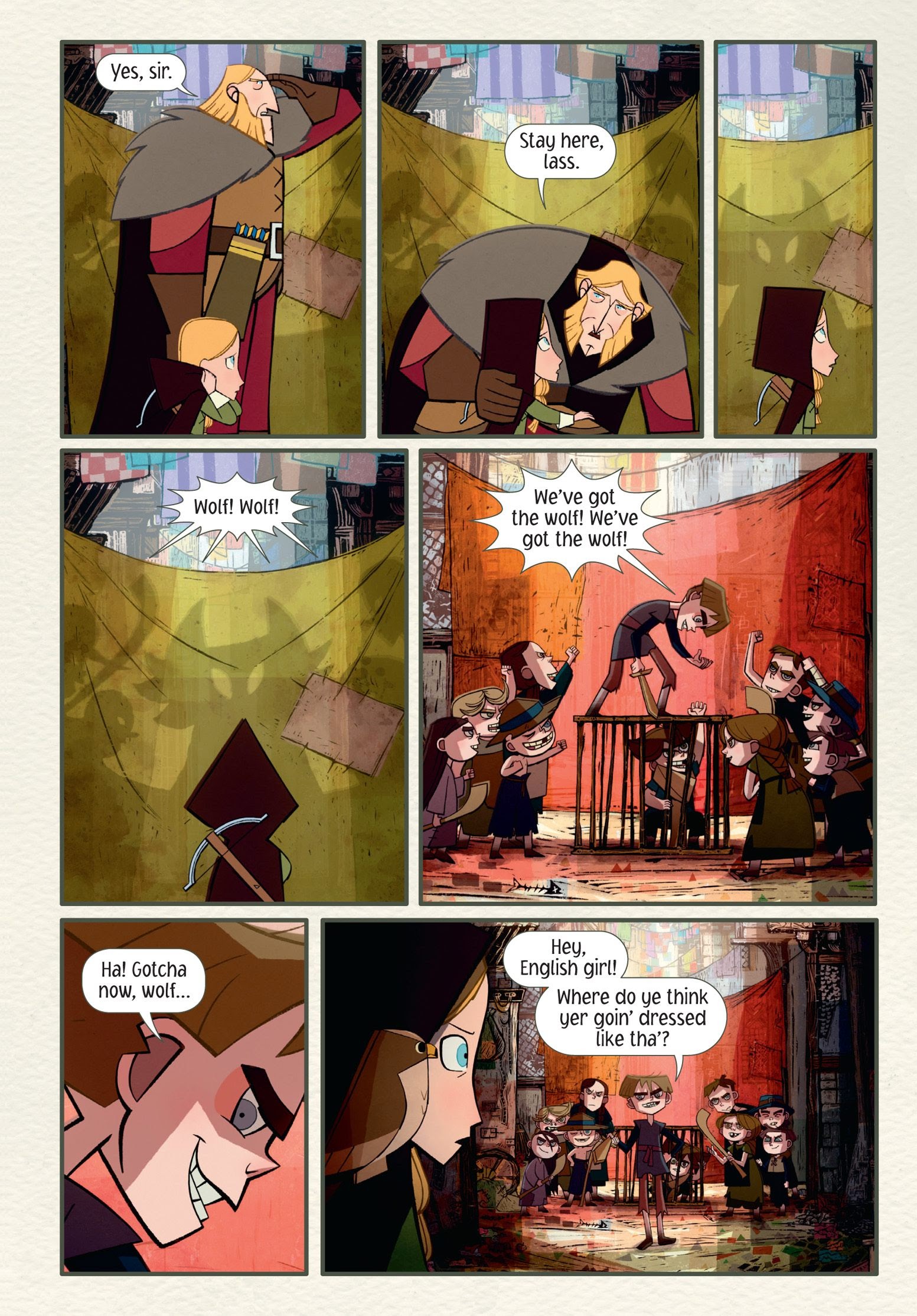 Read online Wolfwalkers: The Graphic Novel comic -  Issue # TPB (Part 1) - 40