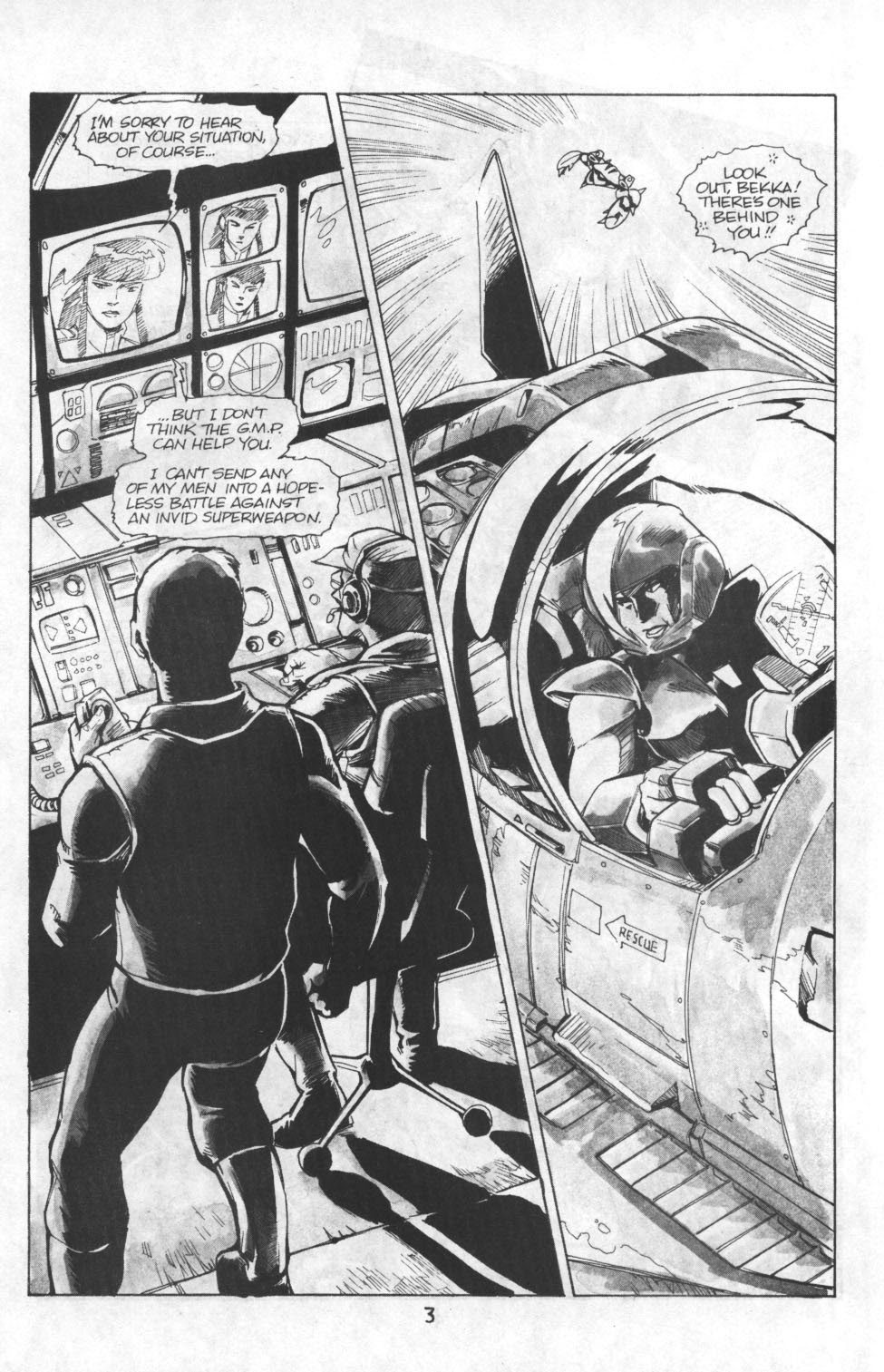 Read online Robotech: Invid War comic -  Issue #12 - 5