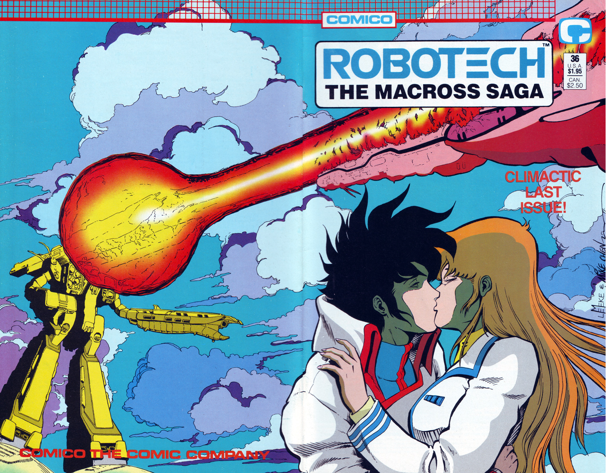 Read online Robotech The Macross Saga comic -  Issue #36 - 1