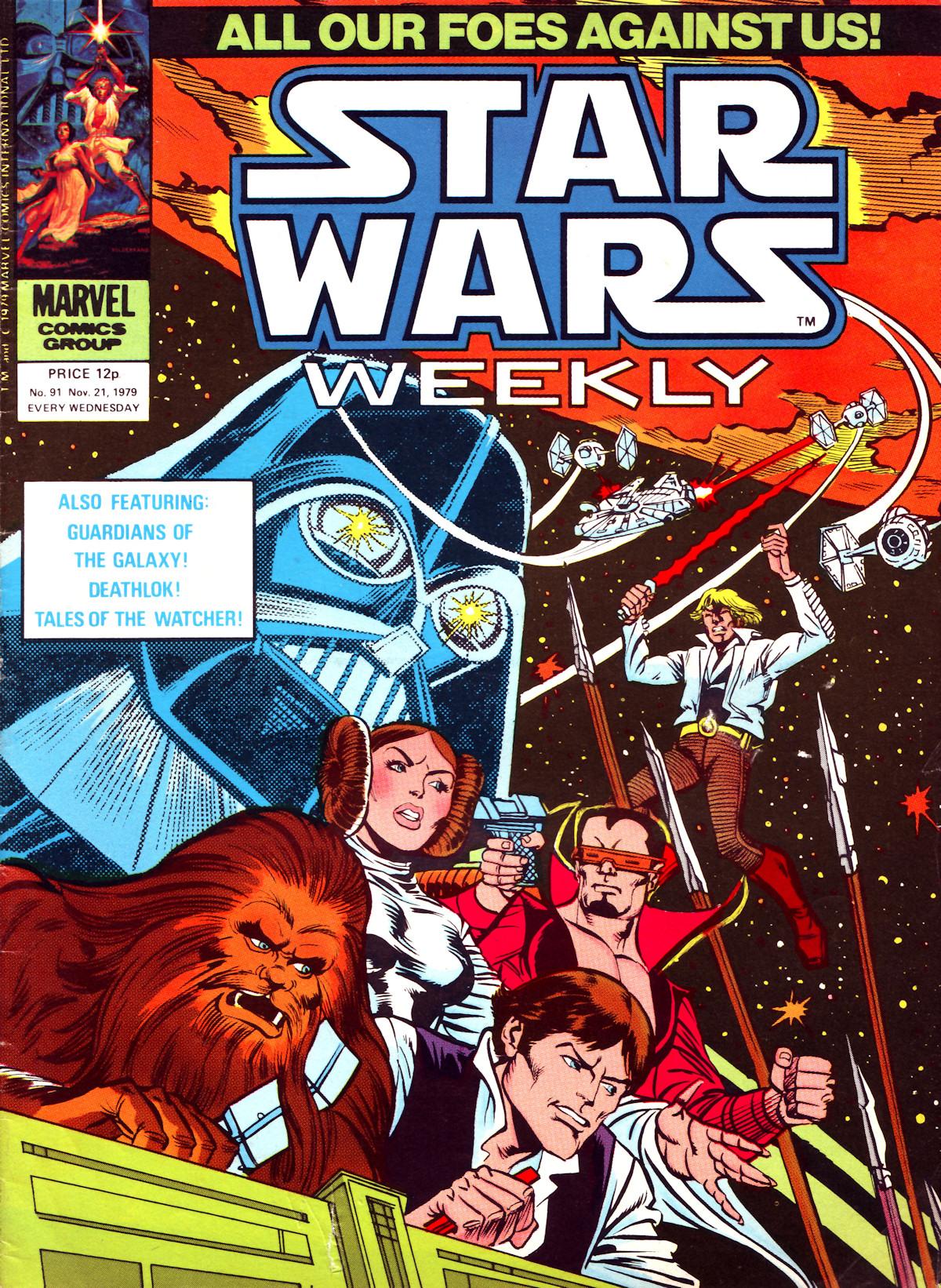 Read online Star Wars Weekly comic -  Issue #91 - 1