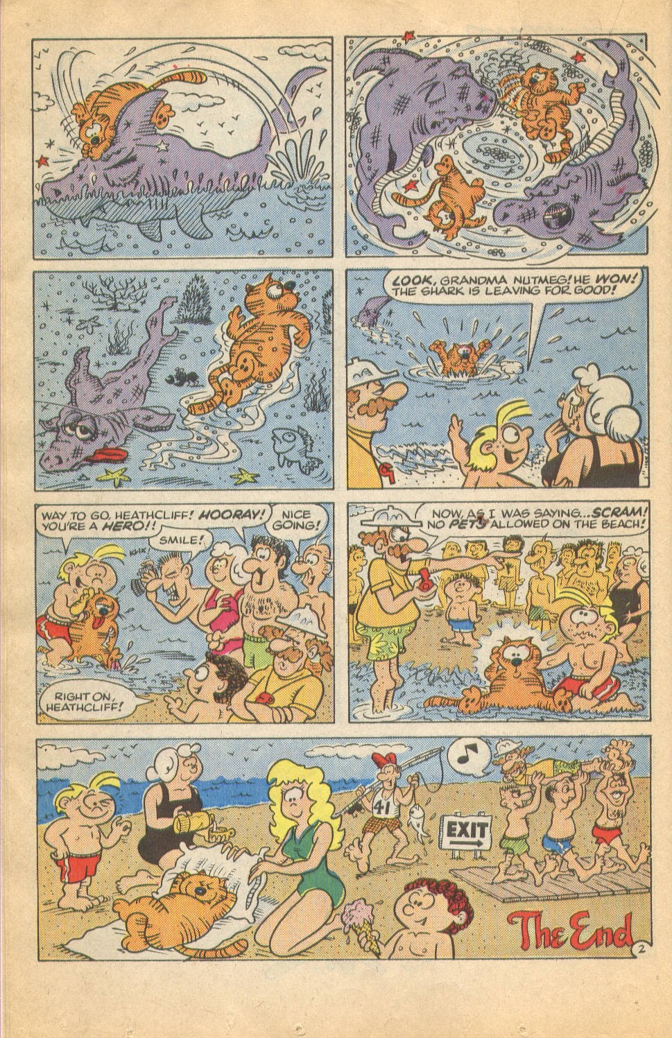 Read online Heathcliff's Funhouse comic -  Issue #4 - 13