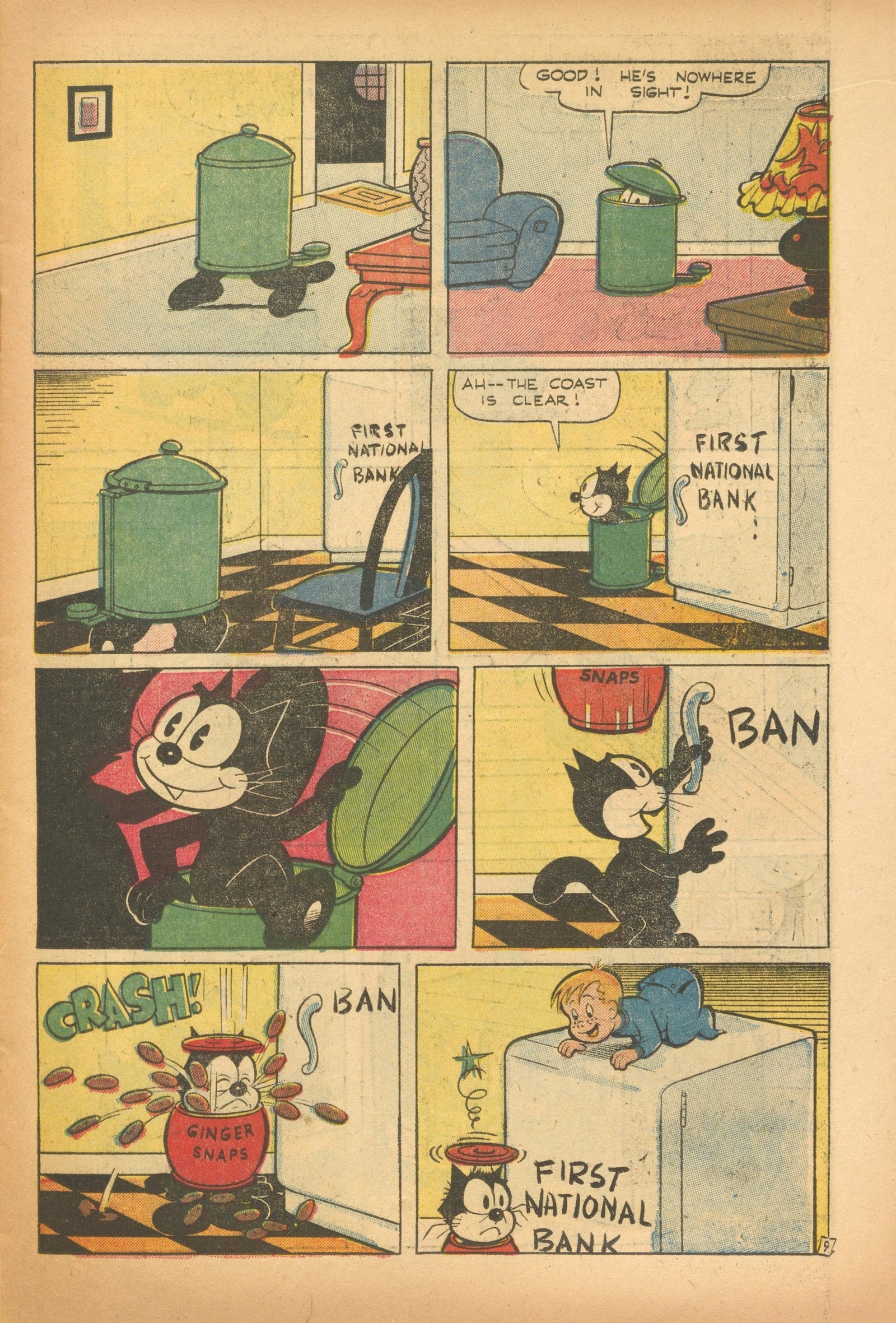 Read online Felix the Cat (1951) comic -  Issue #31 - 11