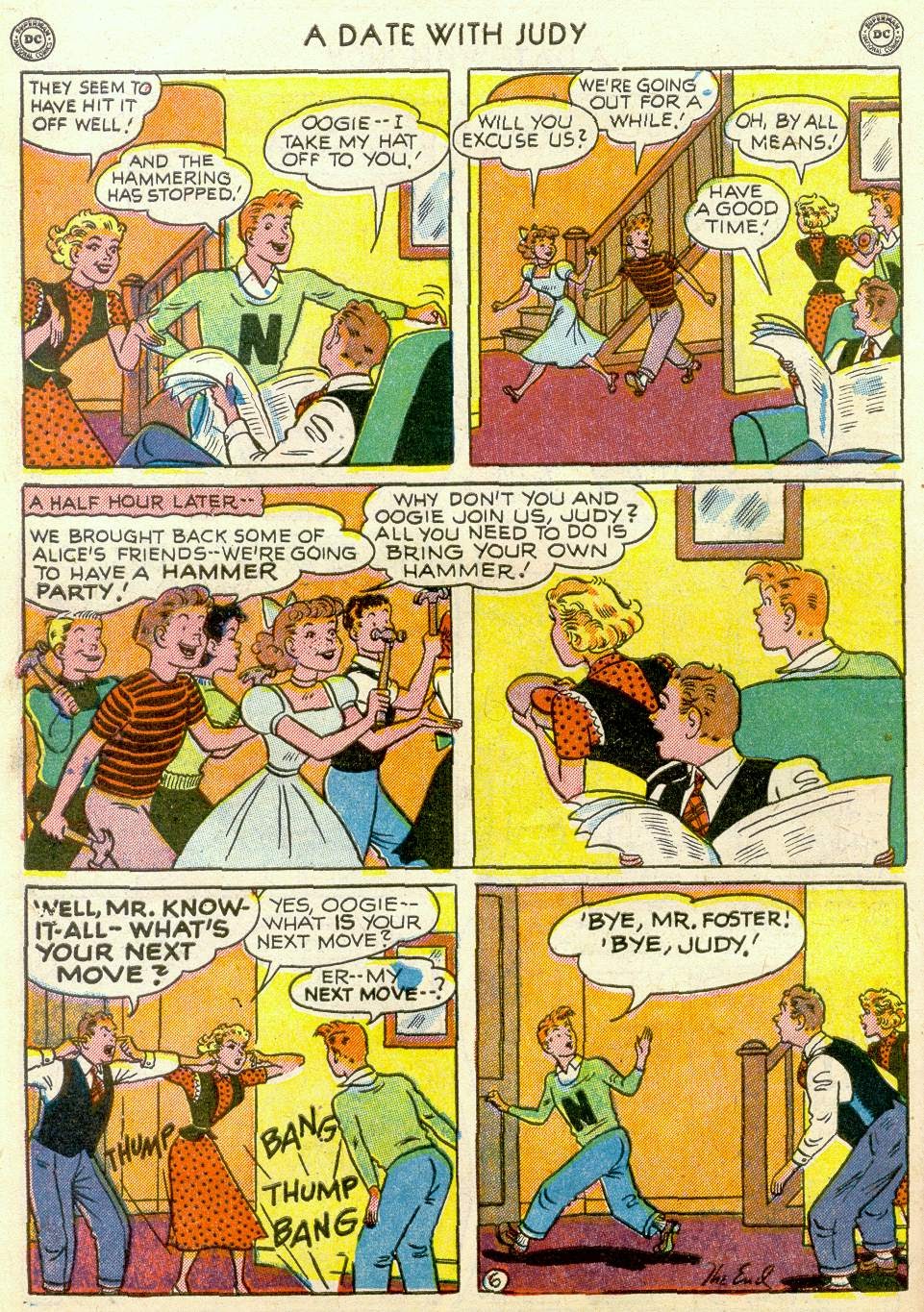 Read online A Date with Judy comic -  Issue #19 - 8