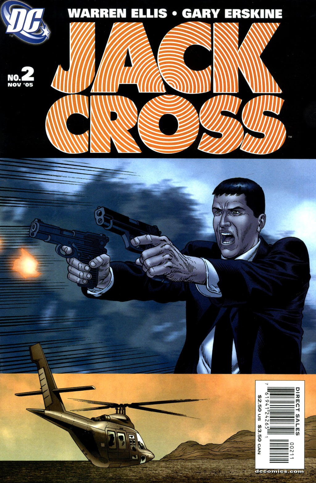 Read online Jack Cross comic -  Issue #2 - 1