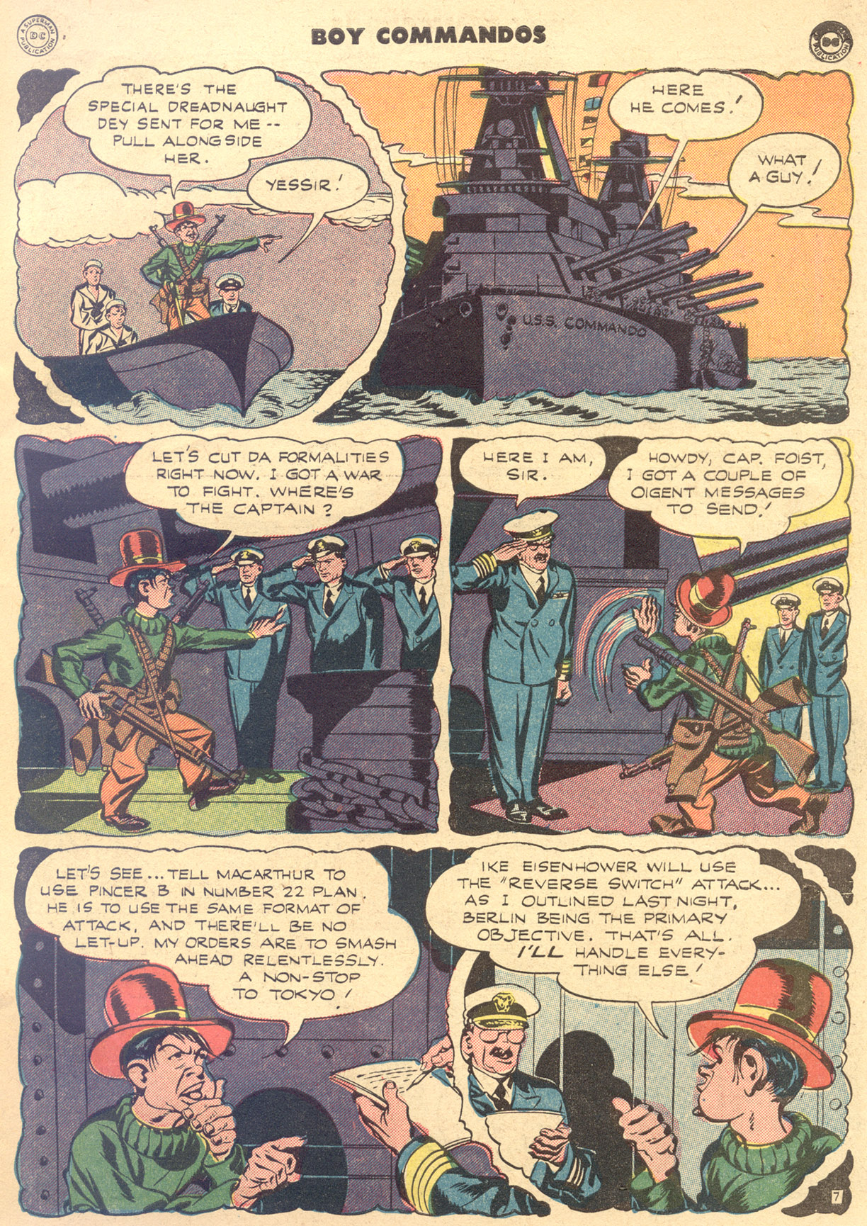 Read online Boy Commandos comic -  Issue #8 - 9