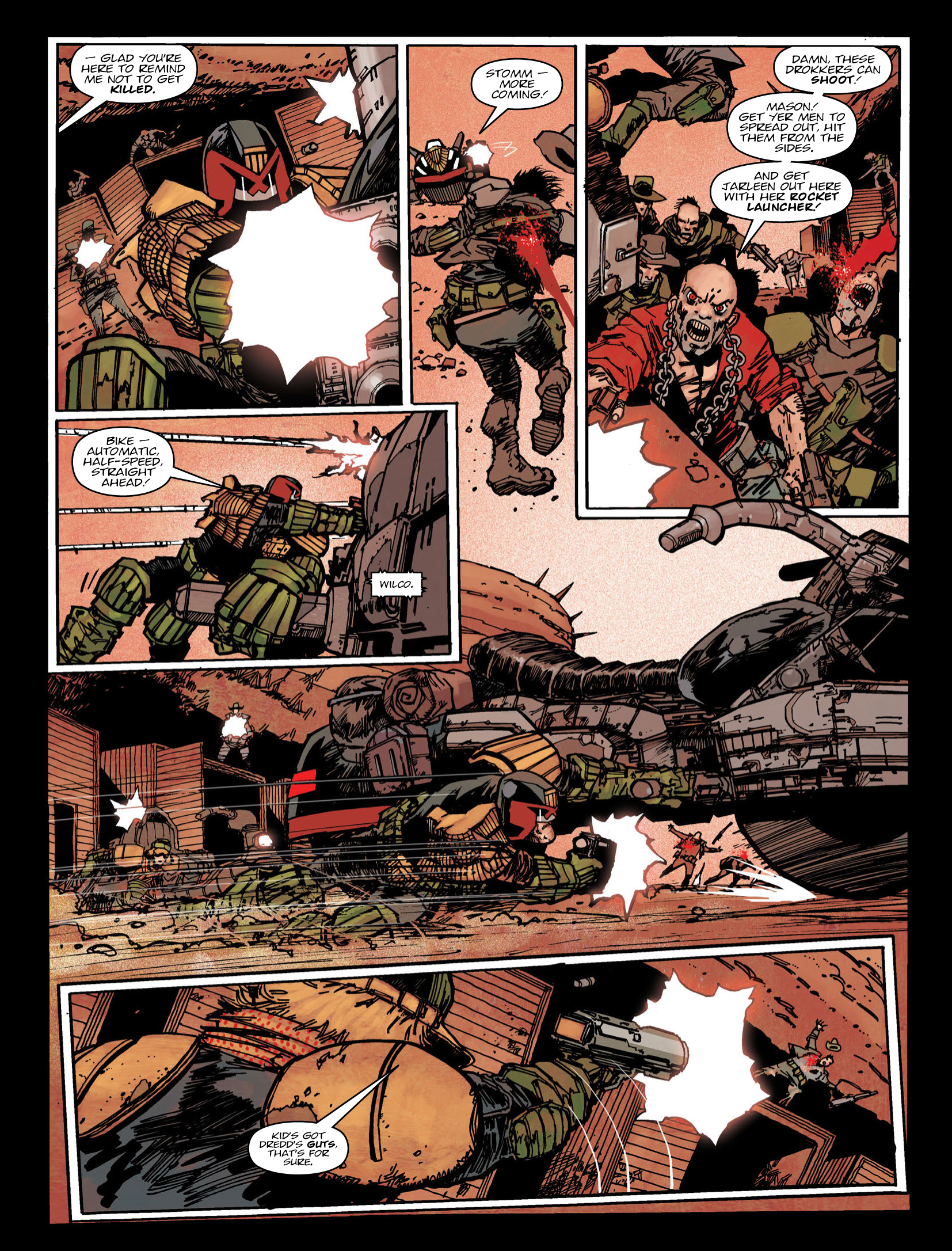 Read online Judge Dredd Megazine (Vol. 5) comic -  Issue #371 - 12