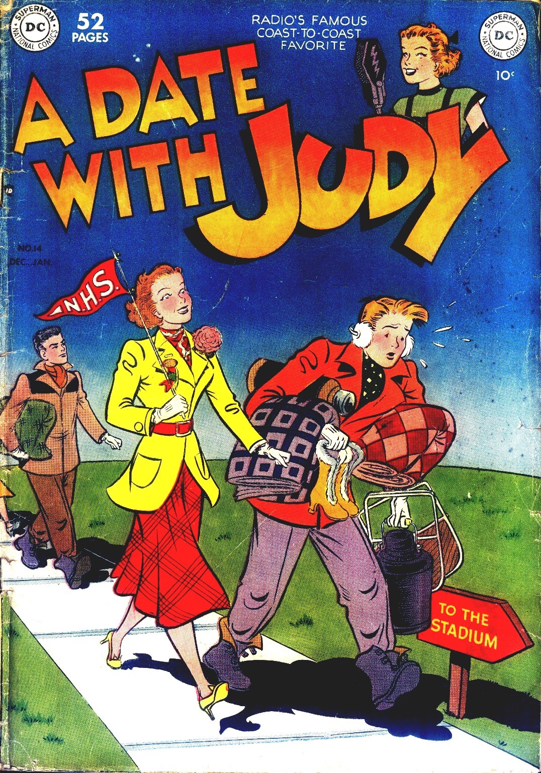 Read online A Date with Judy comic -  Issue #14 - 1