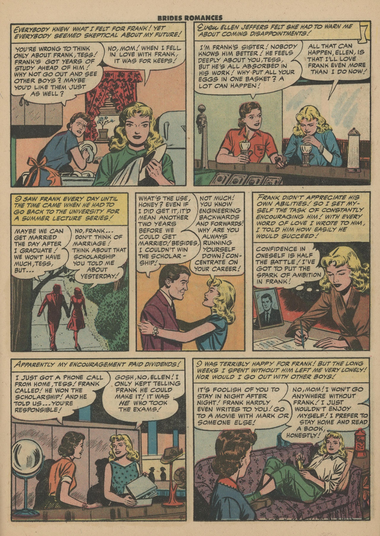 Read online Brides Romances comic -  Issue #21 - 15