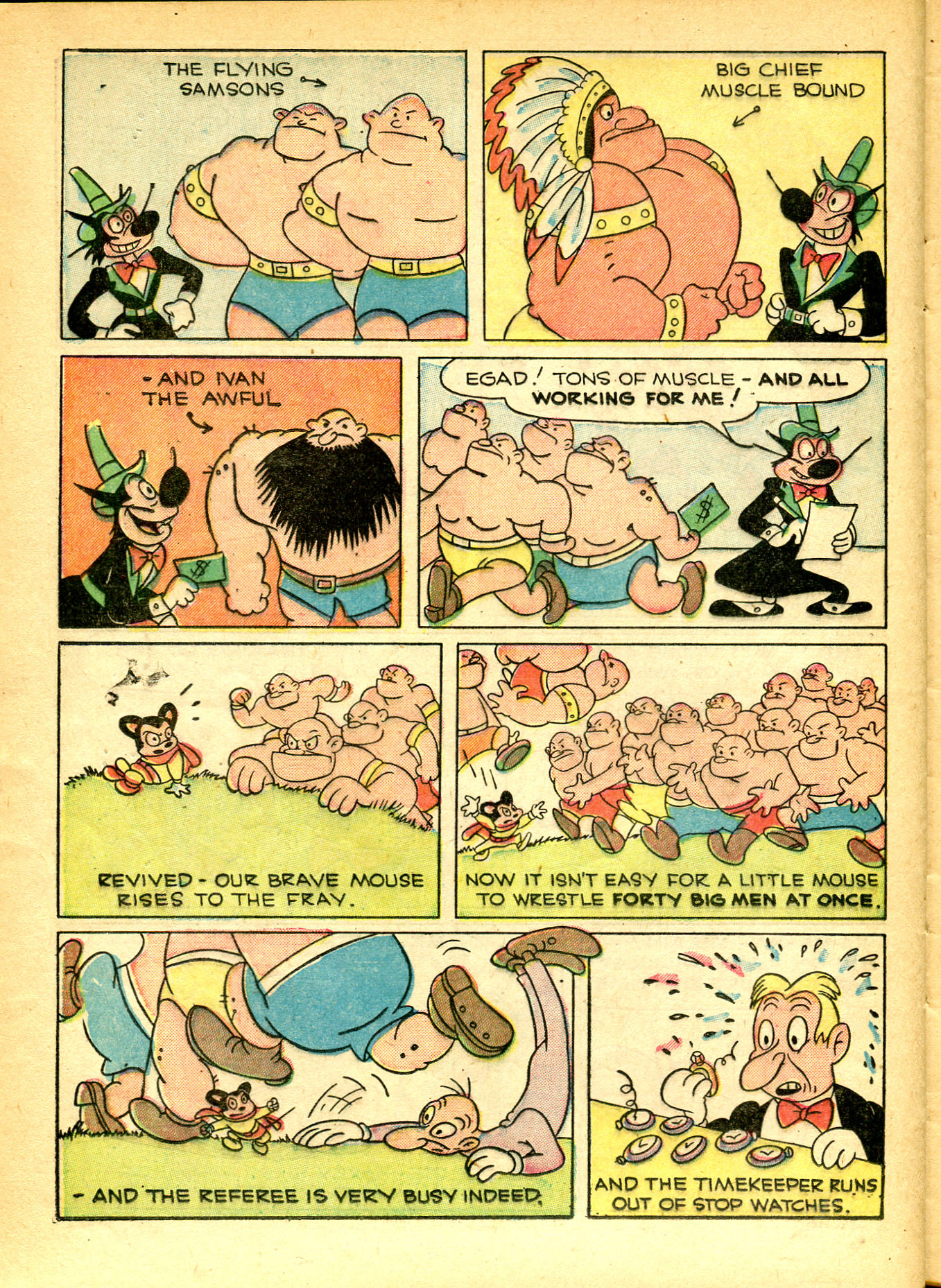 Read online Paul Terry's Mighty Mouse Comics comic -  Issue #31 - 23