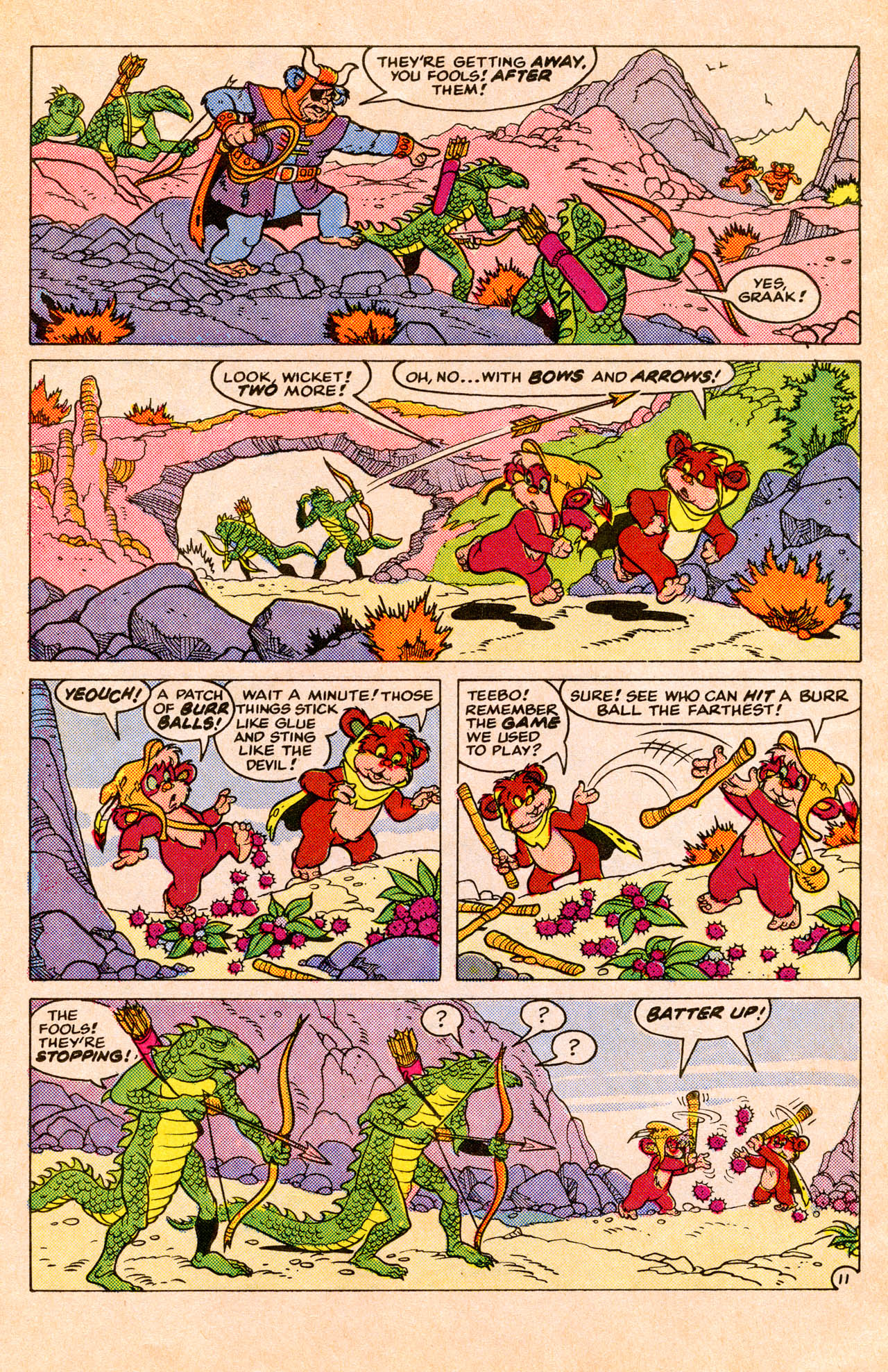 Read online Ewoks (1987) comic -  Issue #4 - 17