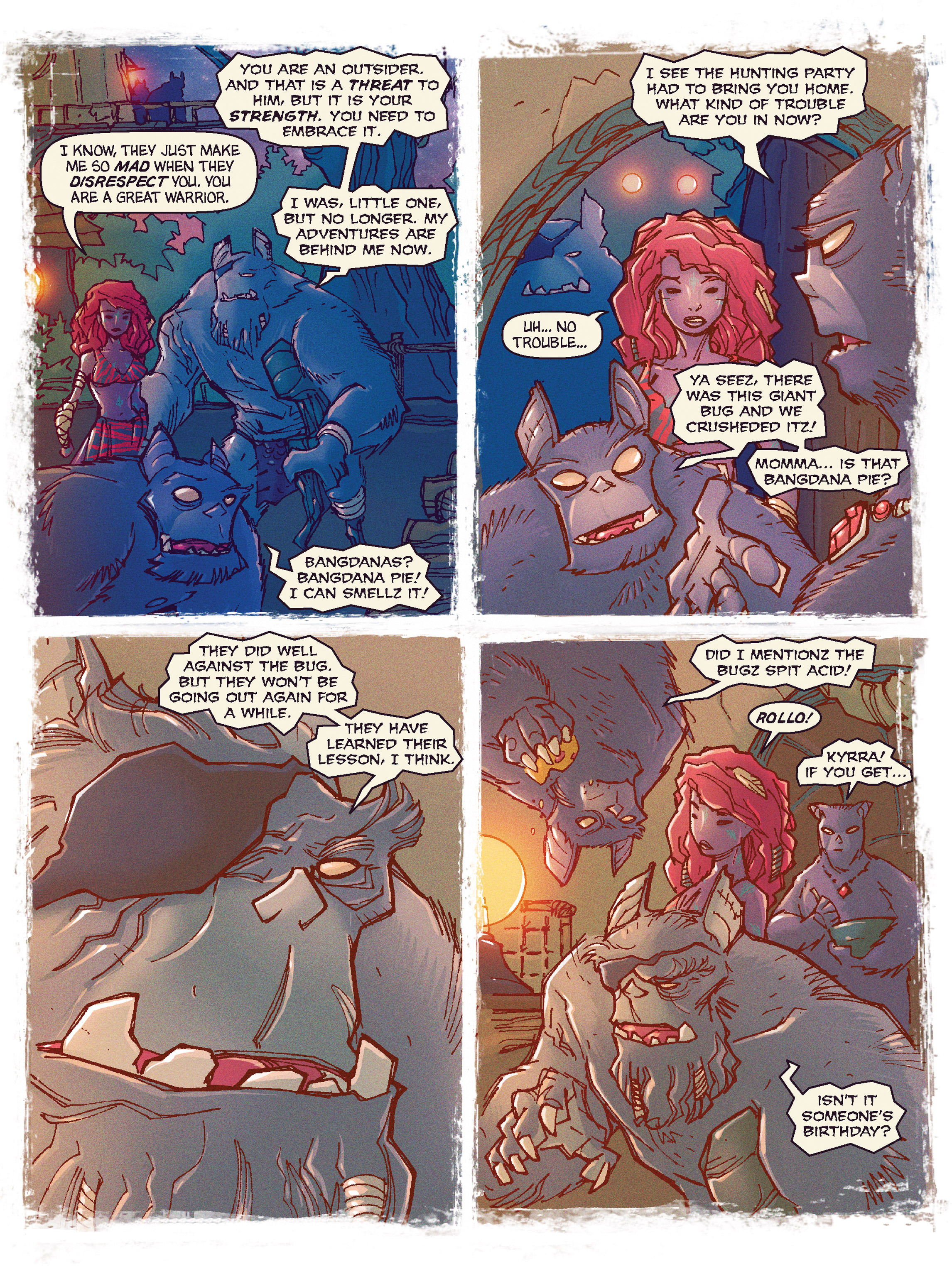 Read online Kyrra: Alien Jungle Girl comic -  Issue #3 - 5