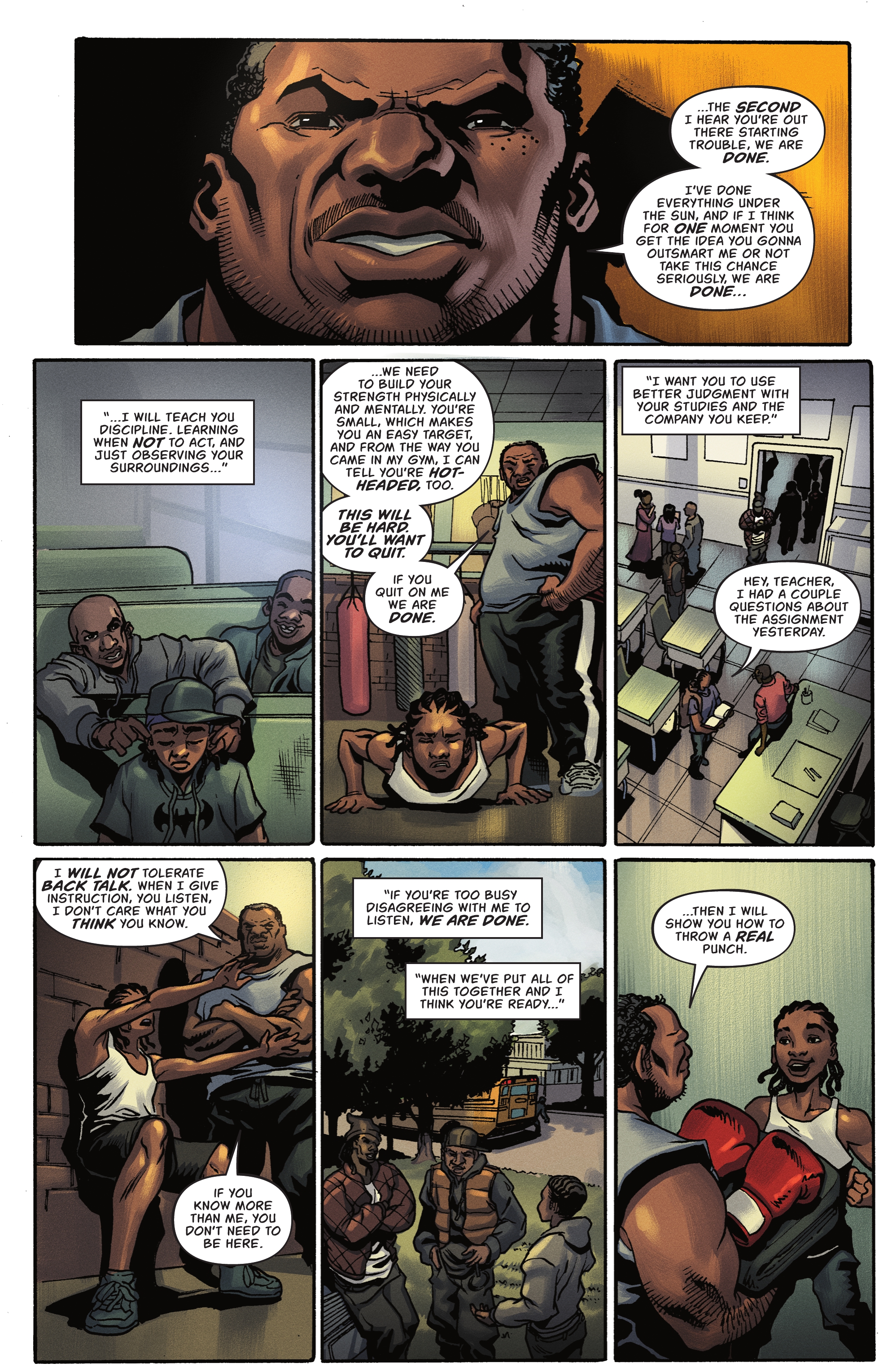 Read online Represent! comic -  Issue #6 - 9