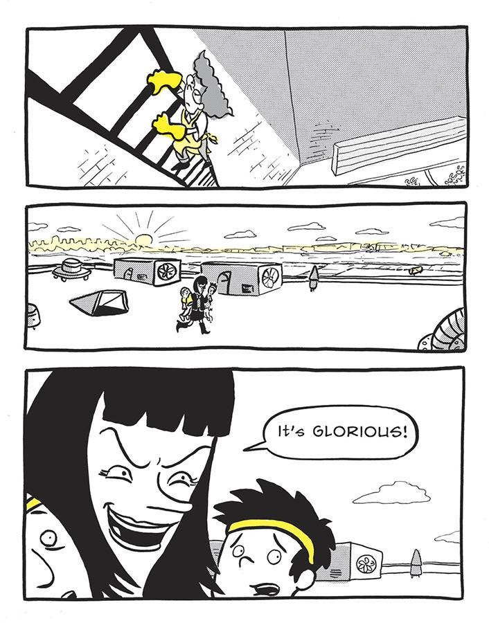 Read online Lunch Lady and the Schoolwide Scuffle comic -  Issue # TPB - 65