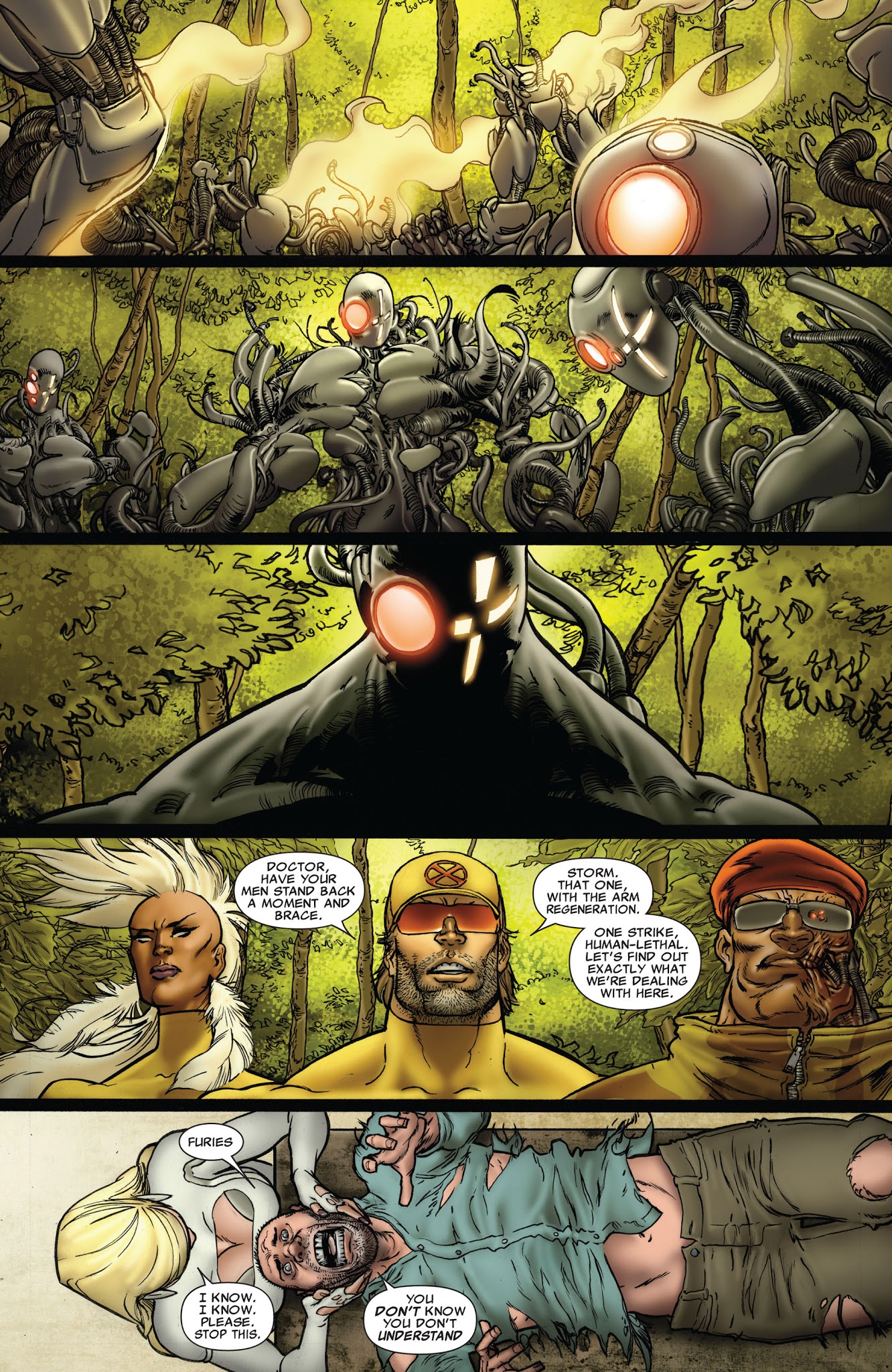 Read online Astonishing X-Men: Xenogenesis comic -  Issue #4 - 12