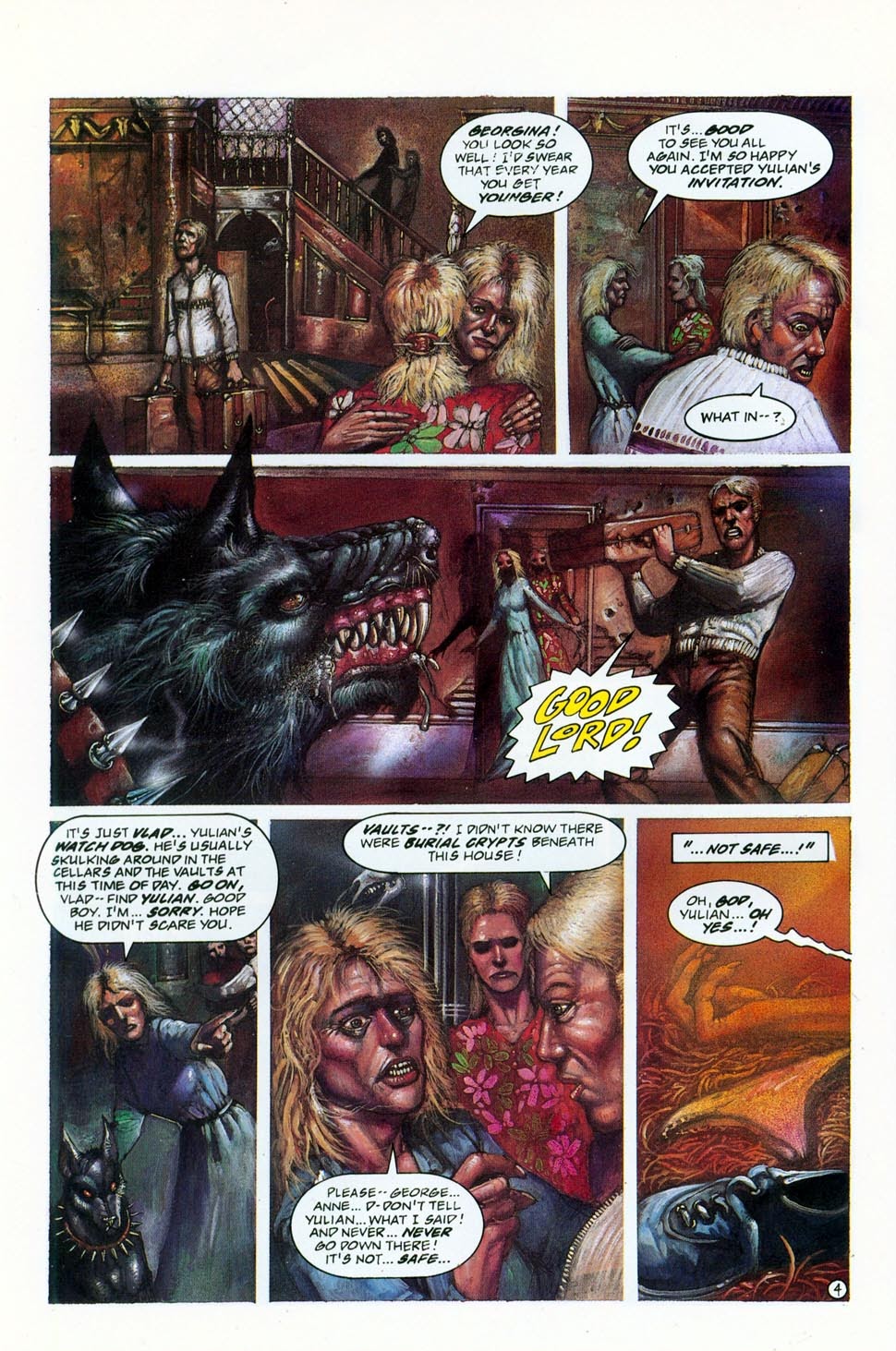 Read online Necroscope Book II: Wamphyri comic -  Issue #2 - 6