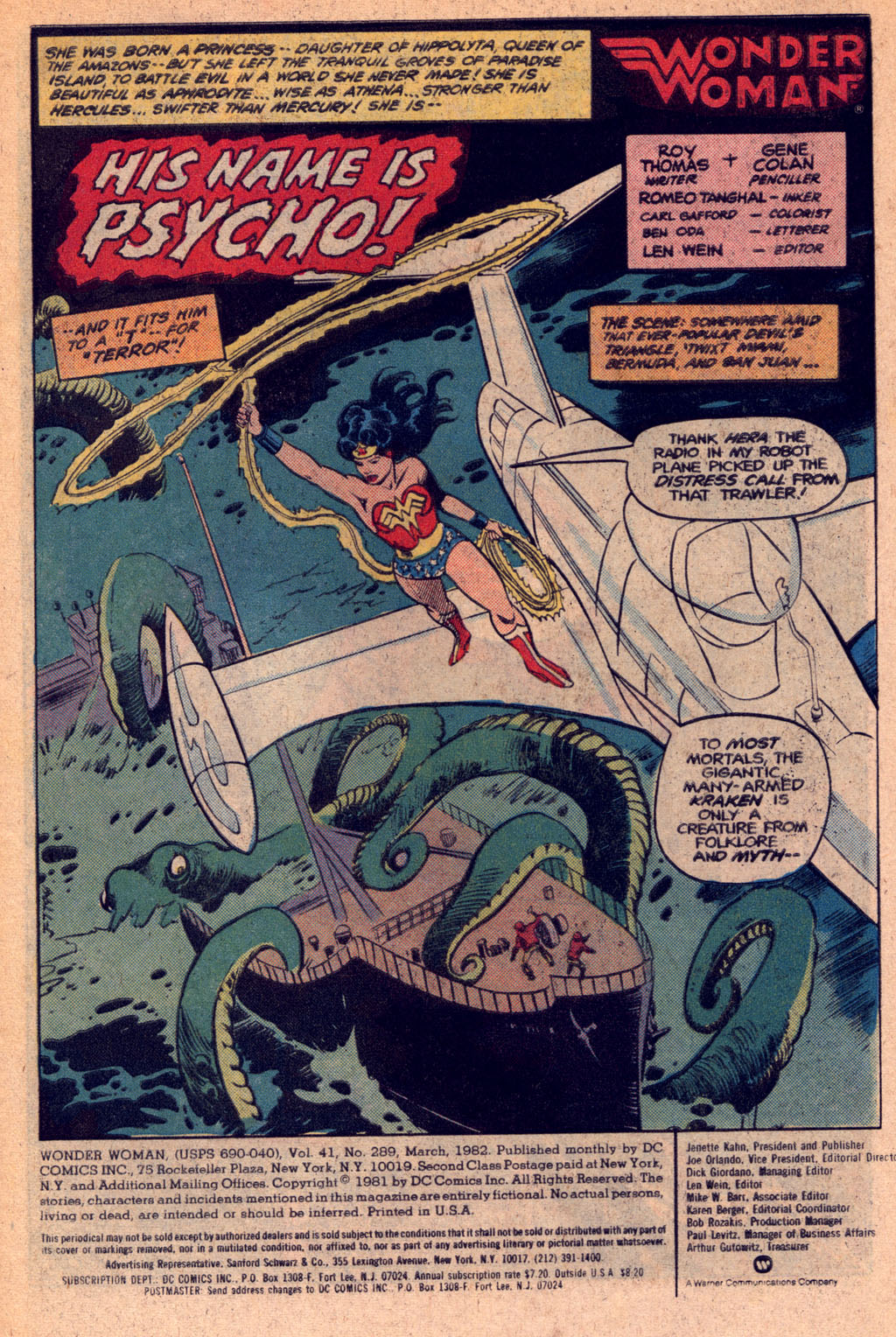 Read online Wonder Woman (1942) comic -  Issue #289 - 5