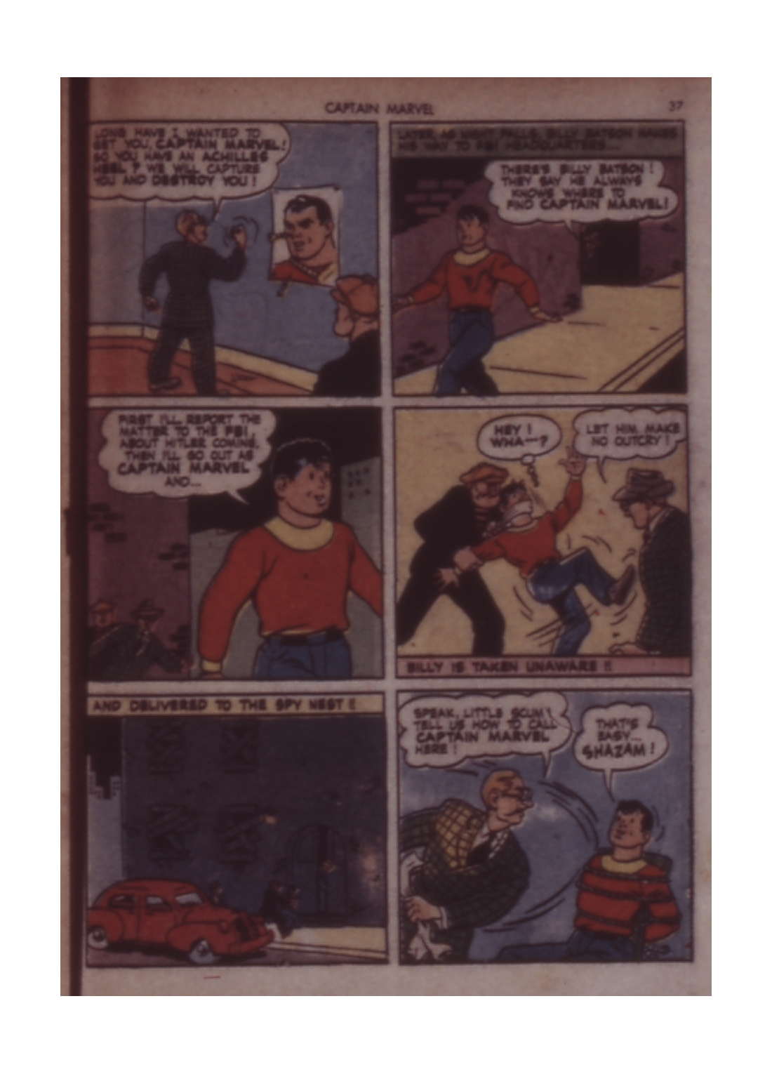 Read online Captain Marvel Adventures comic -  Issue #19 - 37