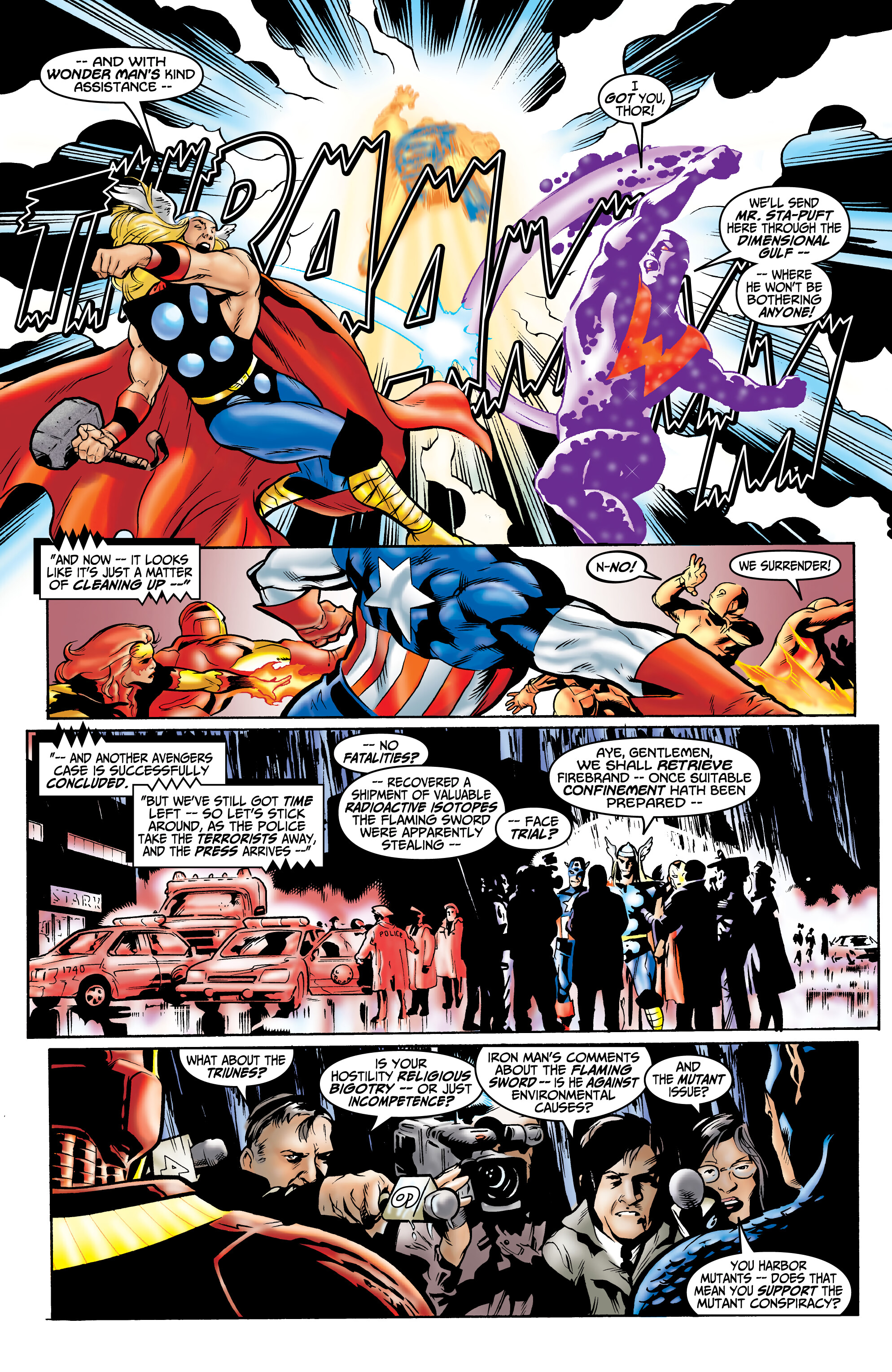 Read online Avengers By Kurt Busiek & George Perez Omnibus comic -  Issue # TPB (Part 9) - 100