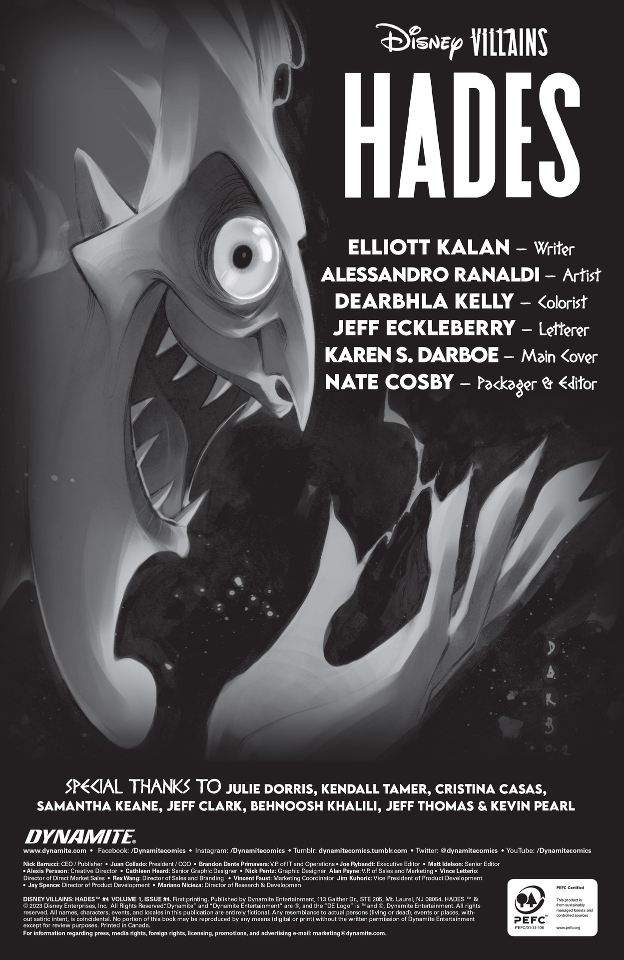 Read online Disney Villains: Hades comic -  Issue #4 - 6