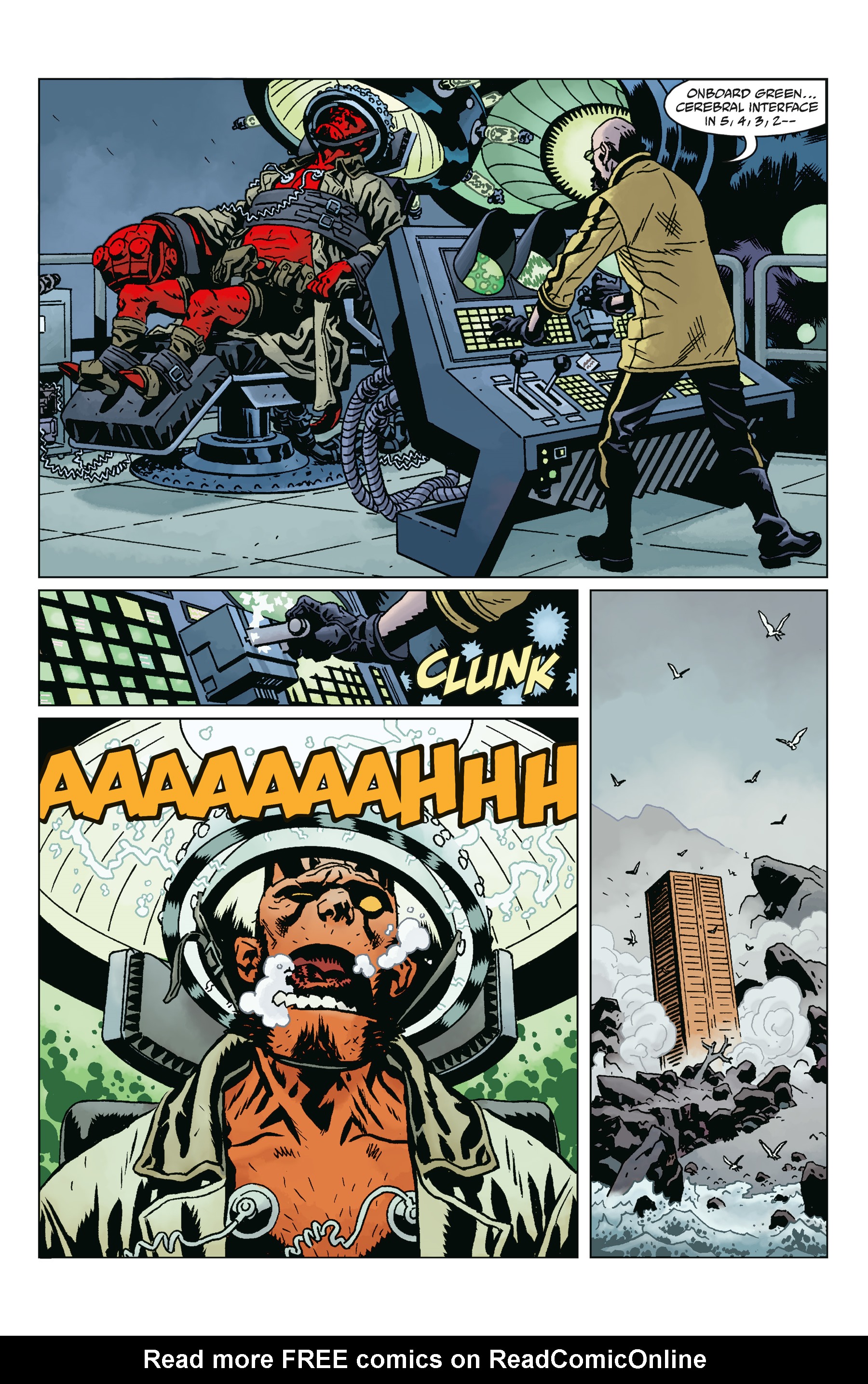 Read online Giant Robot Hellboy comic -  Issue #1 - 11