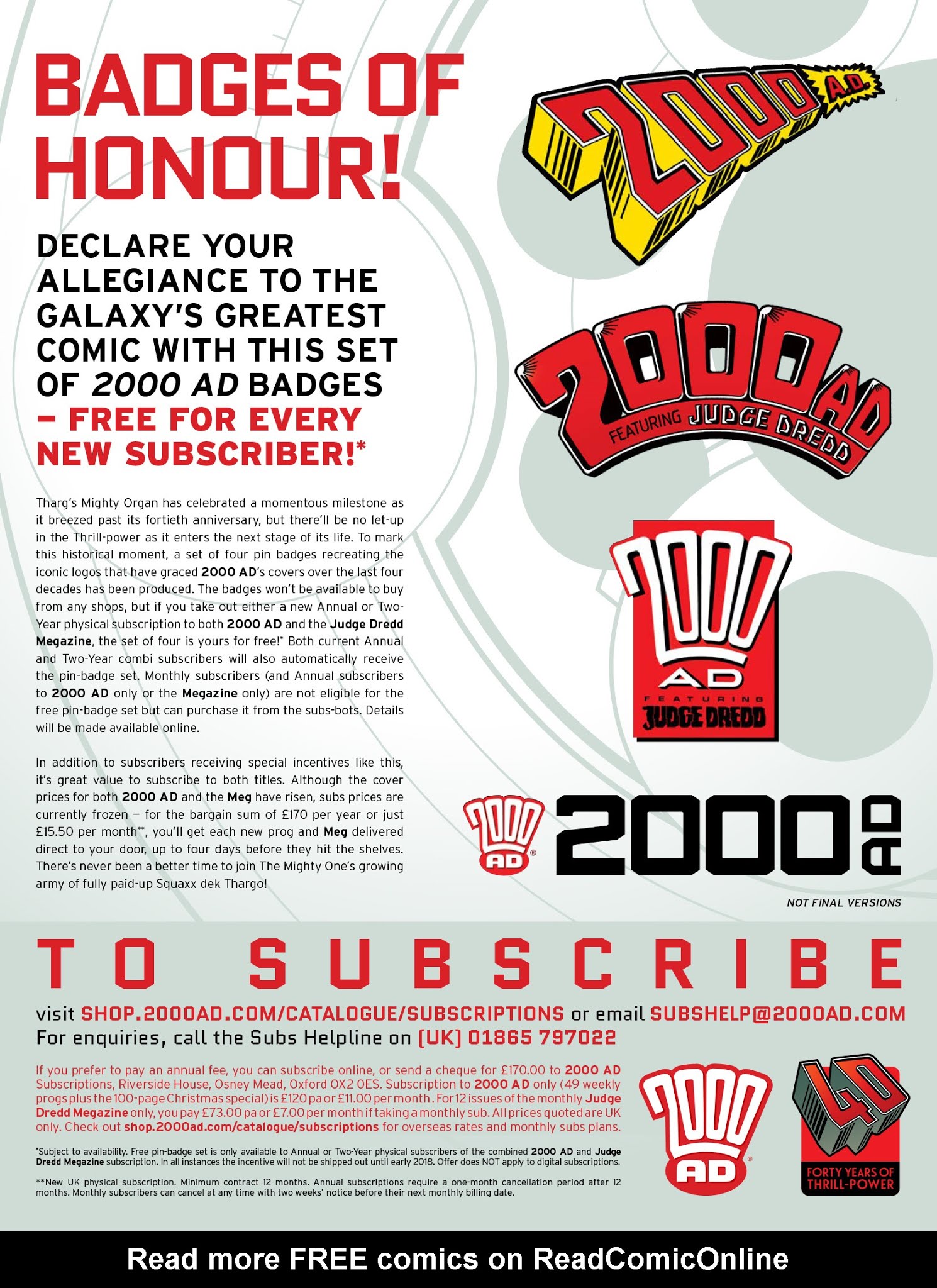 Read online Judge Dredd Megazine (Vol. 5) comic -  Issue #399 - 2