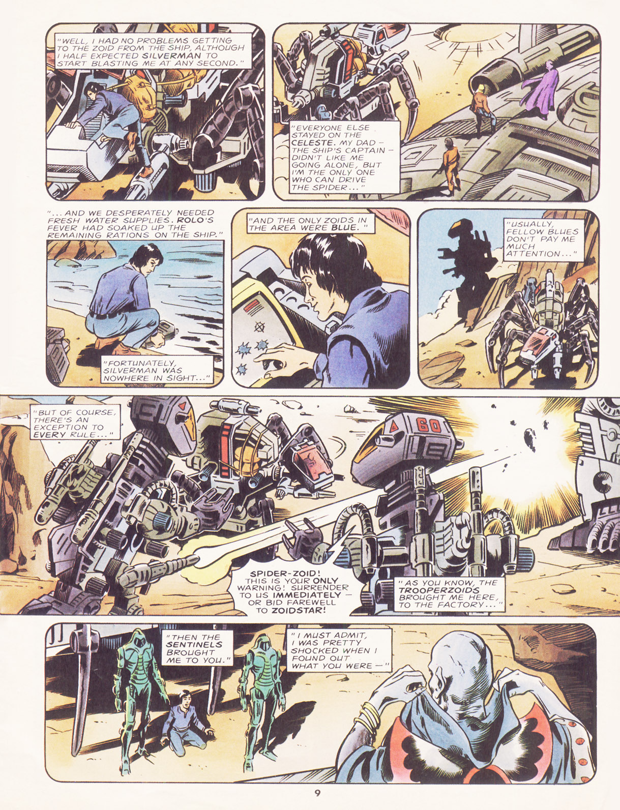 Read online Zoids Collected Comics comic -  Issue #4 - 9