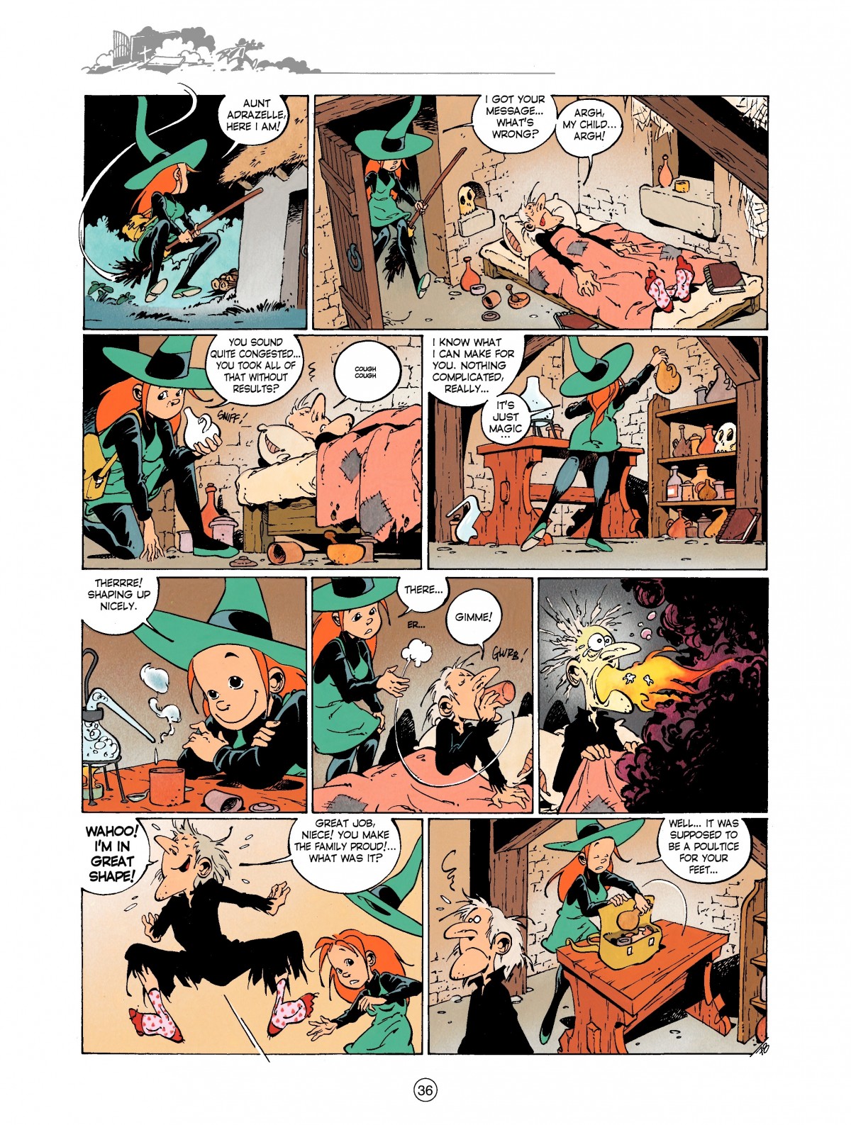 Read online Melusine comic -  Issue #3 - 36