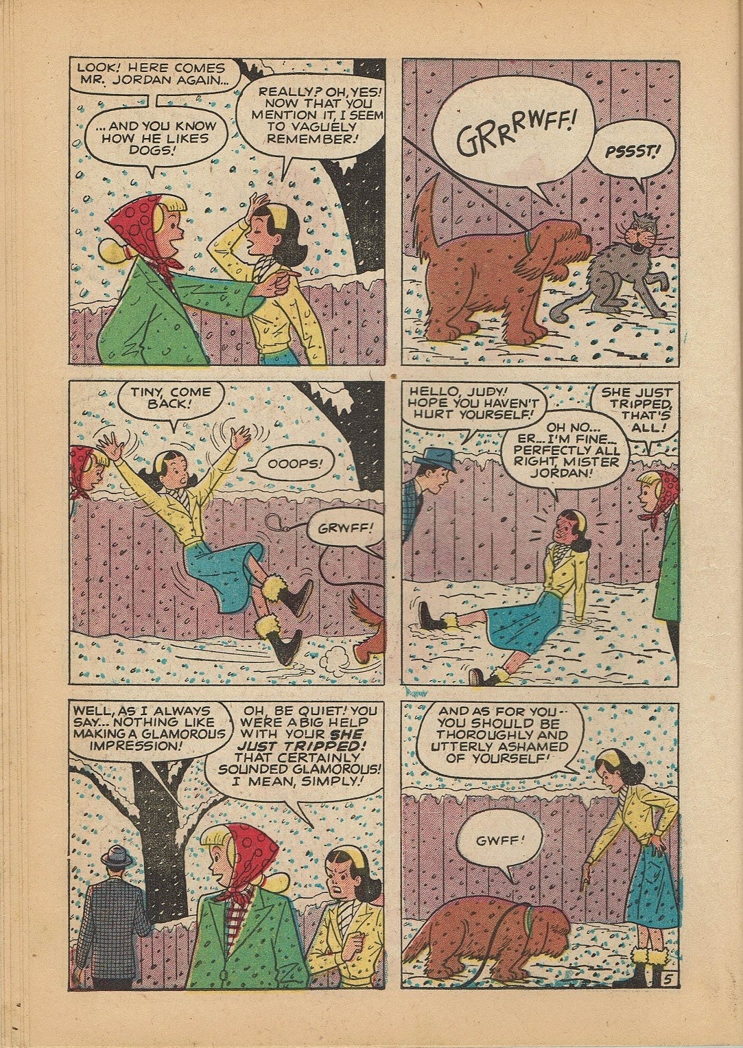 Read online Junior Miss (1947) comic -  Issue #38 - 14