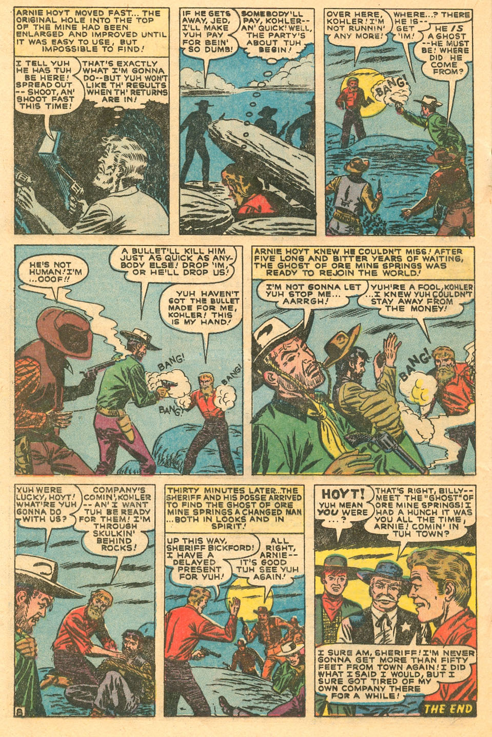 Read online Western Thrillers (1954) comic -  Issue #4 - 20