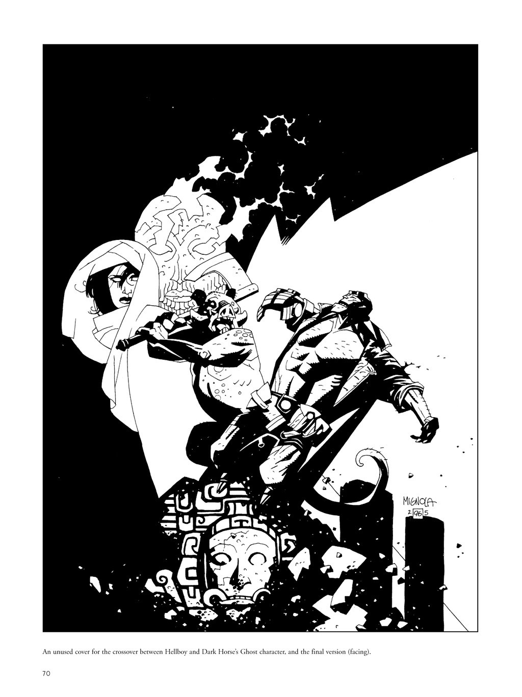 Read online The Art of Hellboy comic -  Issue # TPB - 71