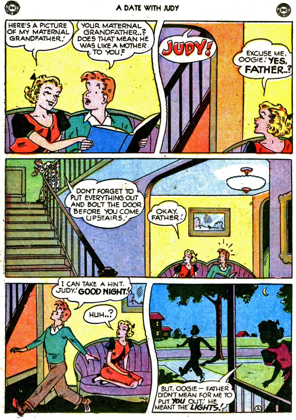 Read online A Date with Judy comic -  Issue #14 - 26