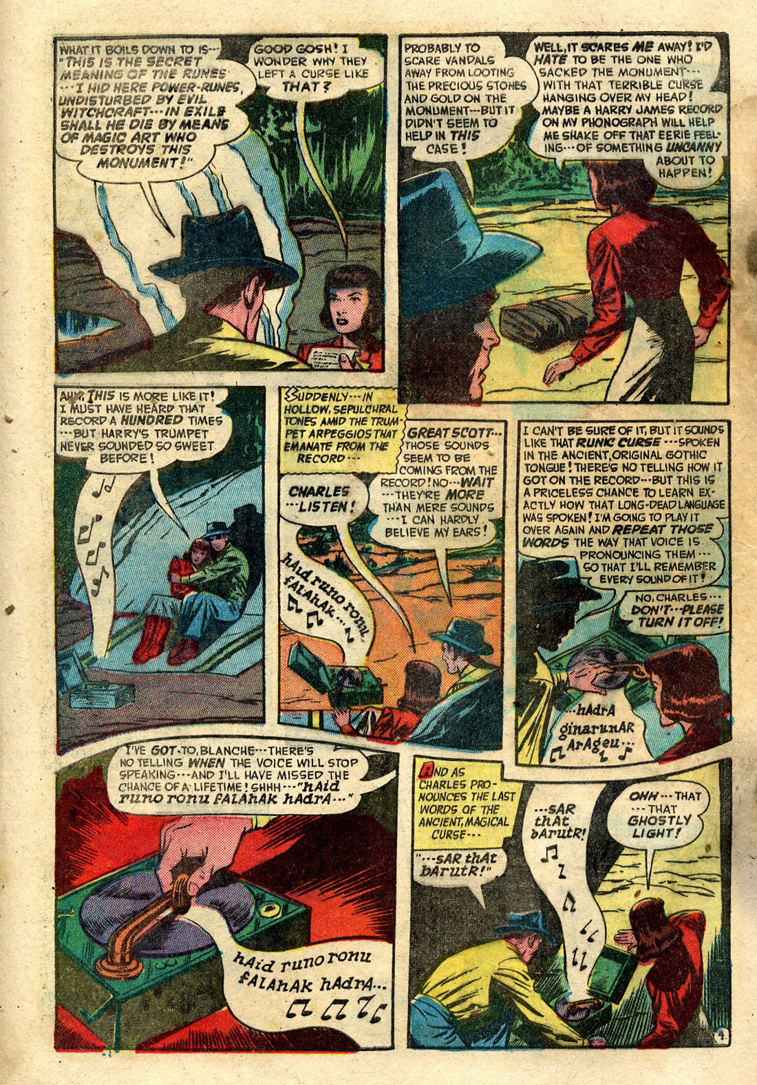 Read online Adventures Into The Unknown comic -  Issue #15 - 16