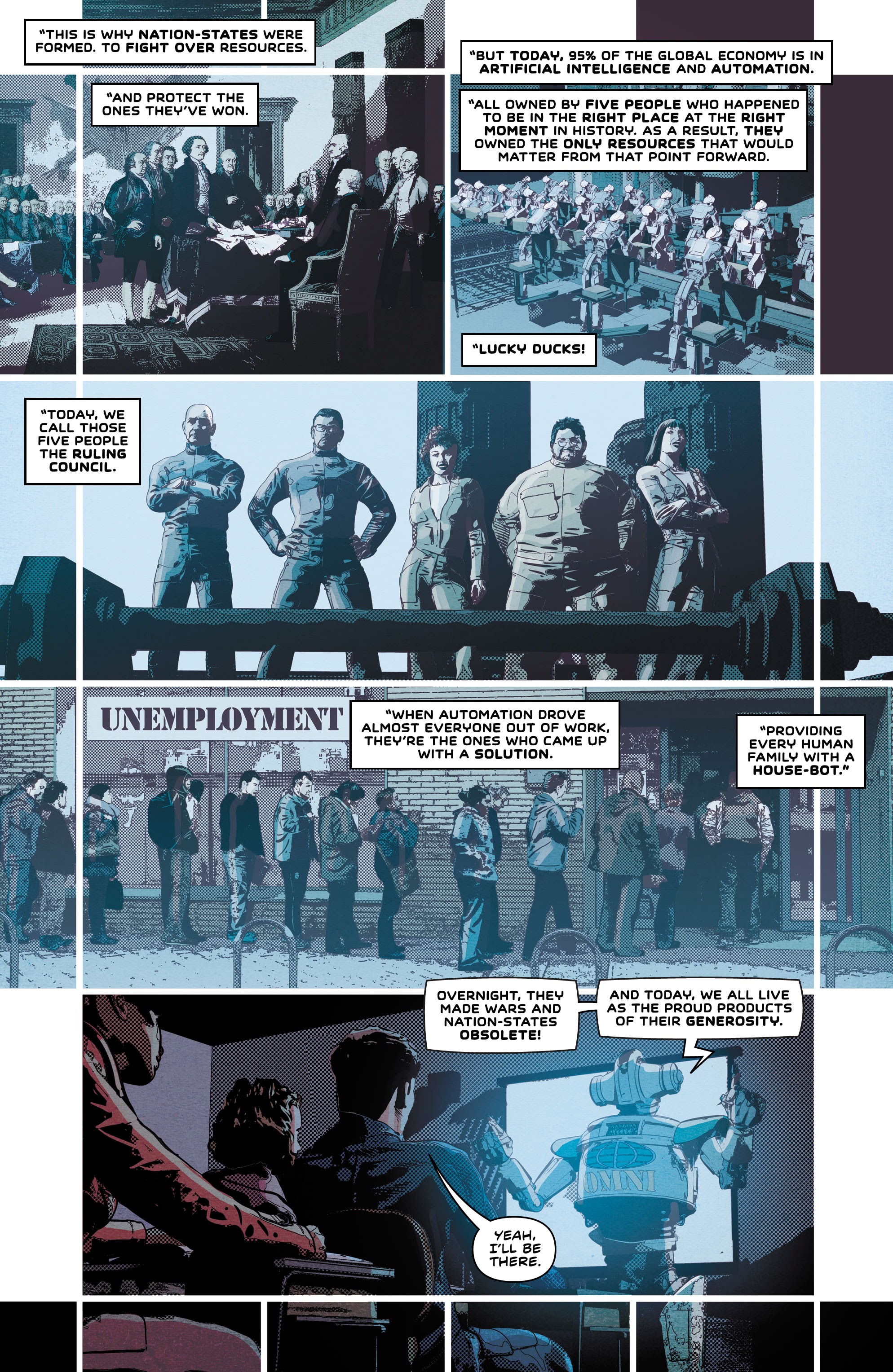 Read online Not All Robots comic -  Issue #3 - 14