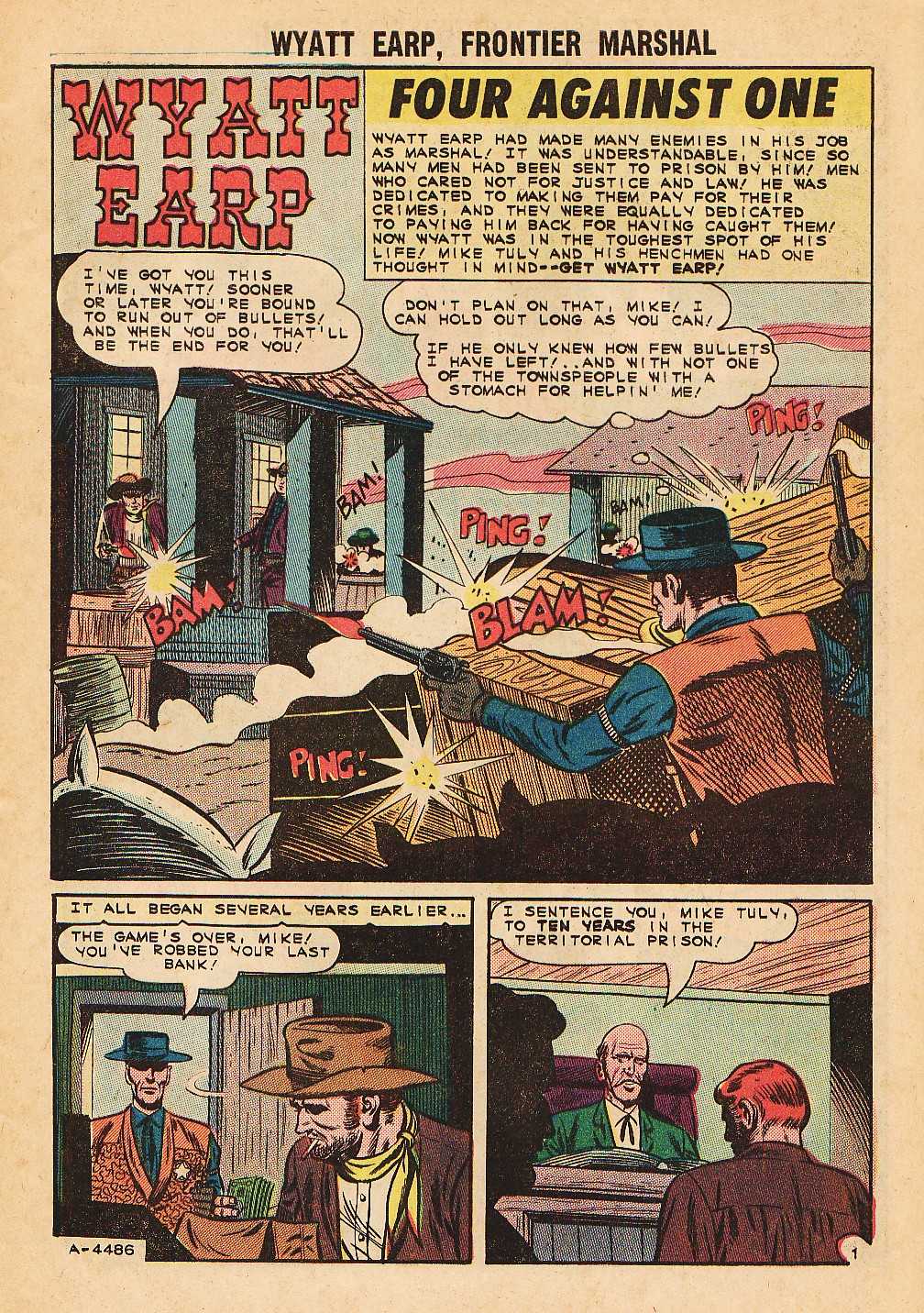 Read online Wyatt Earp Frontier Marshal comic -  Issue #58 - 9