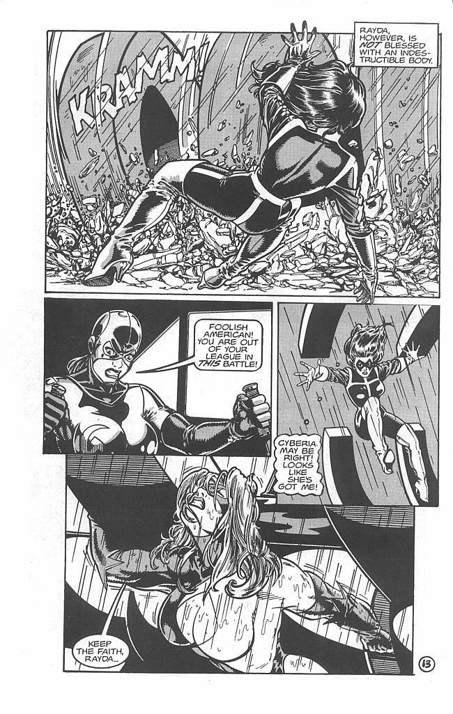 Read online FemForce Special: Rayda The Cyberian Connection comic -  Issue #3 - 17