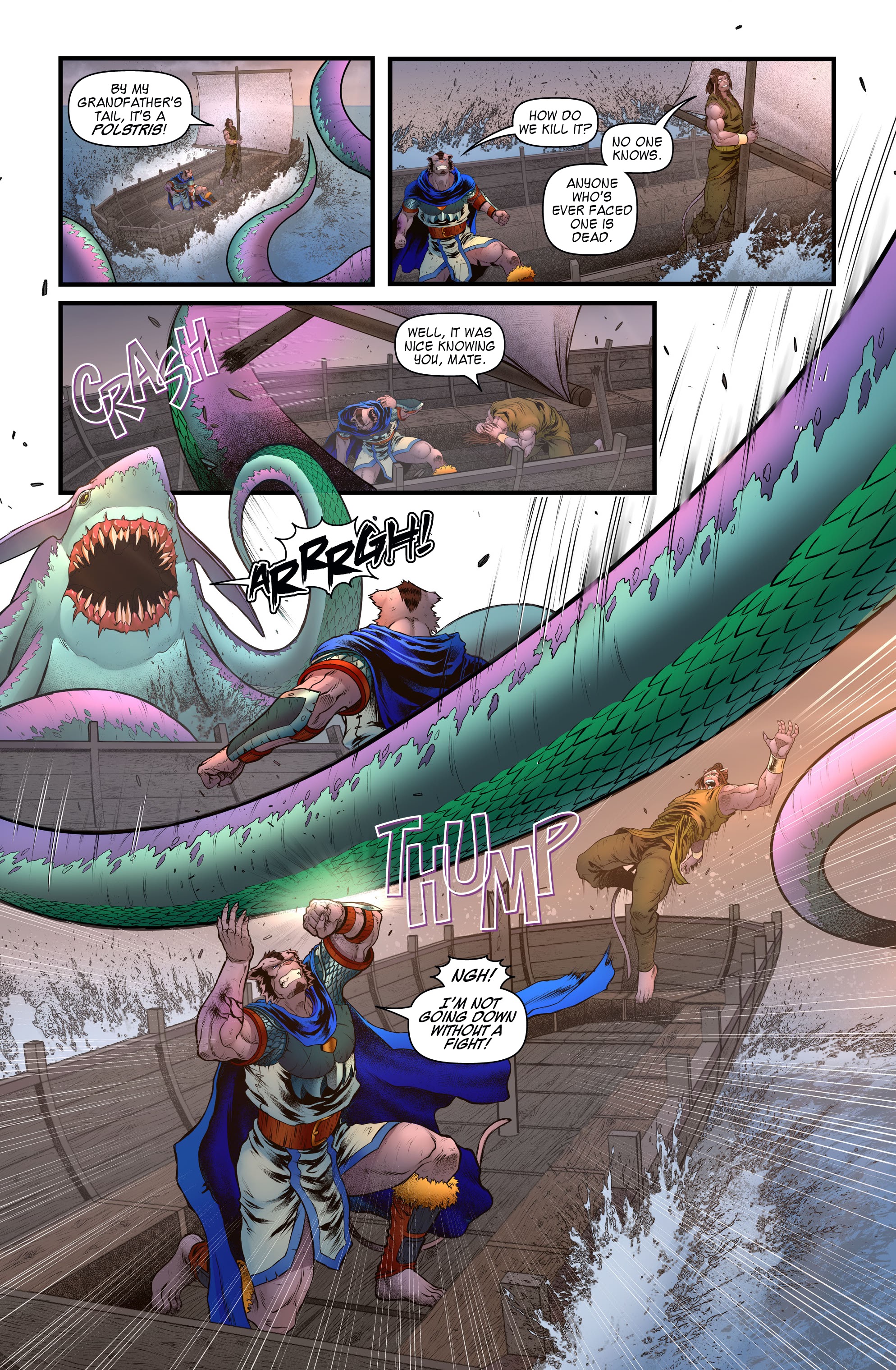 Read online Battlecats (2021) comic -  Issue #3 - 5